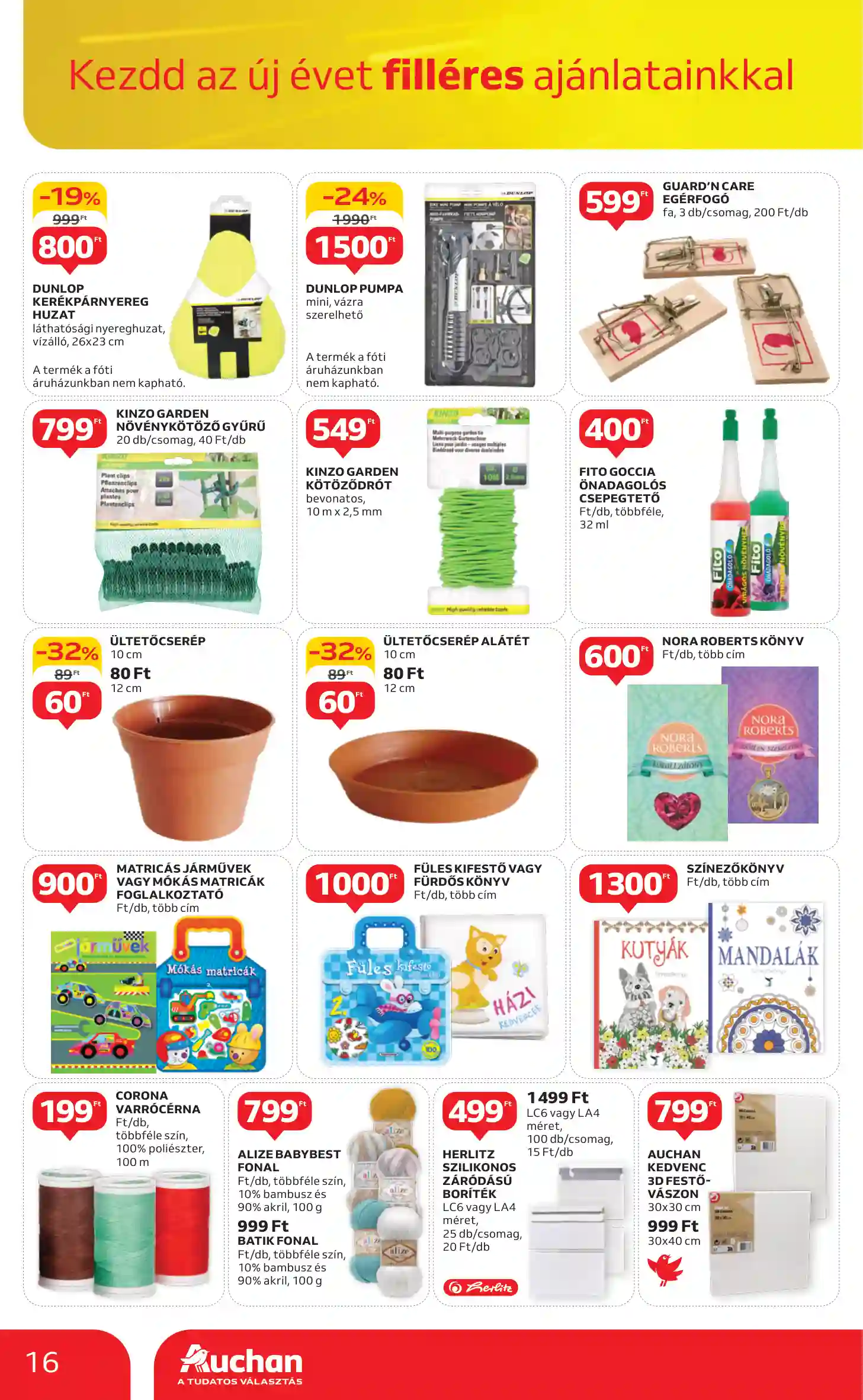 Auchan akciós újság 3. hét (8 oldal)