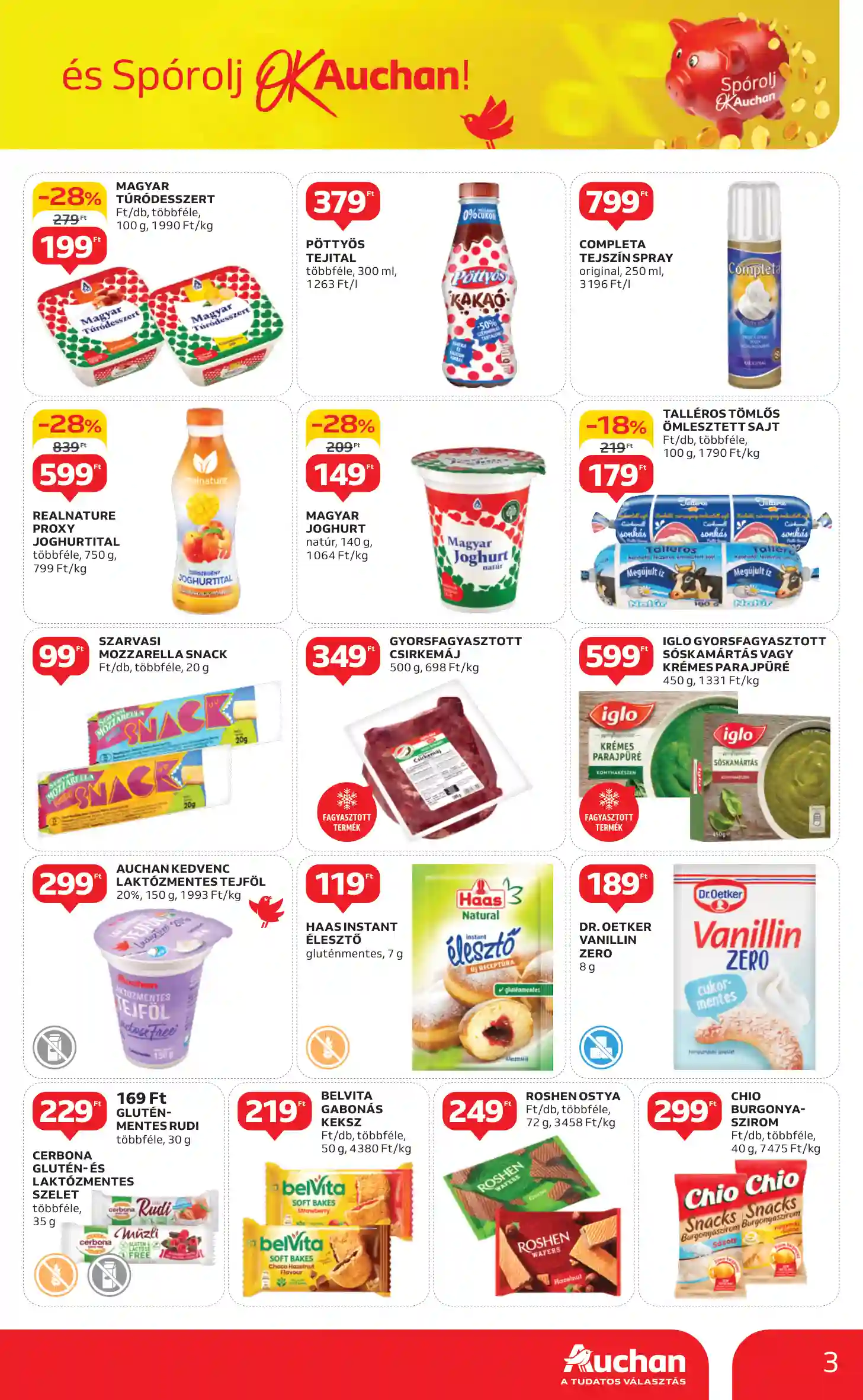 Auchan akciós újság 3. hét (12 oldal)