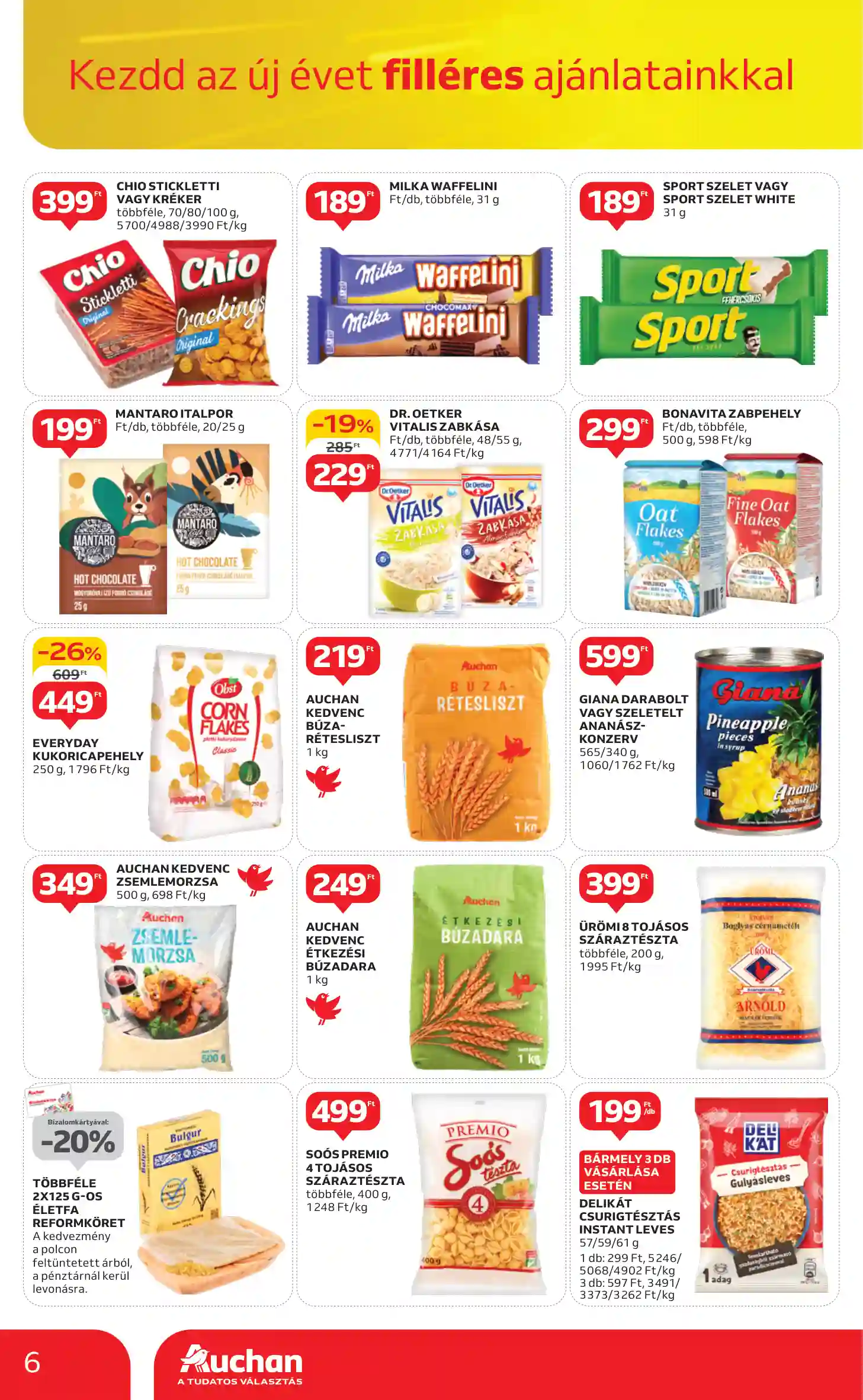 Auchan akciós újság 3. hét (15 oldal)