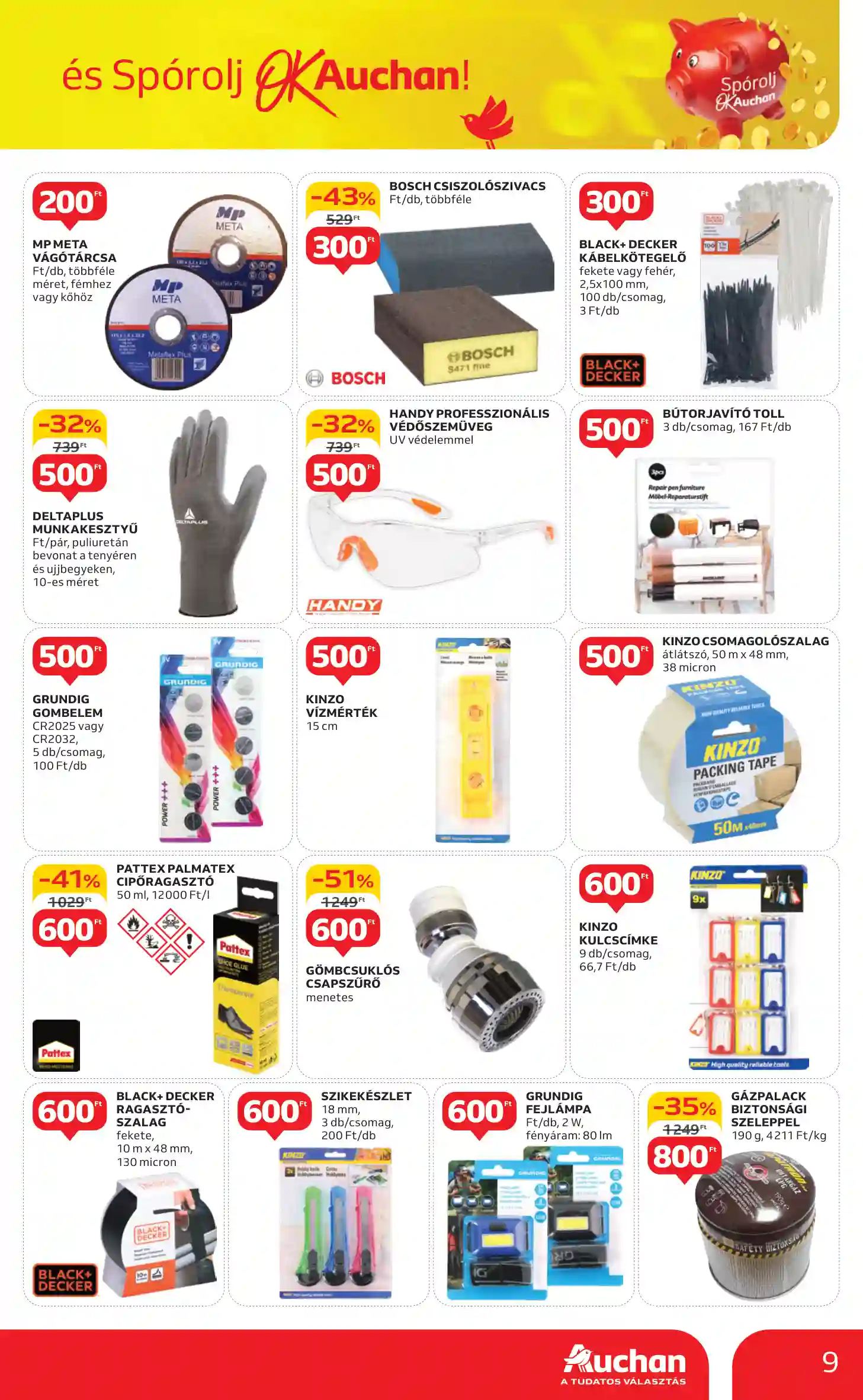Auchan akciós újság 3. hét (18 oldal)
