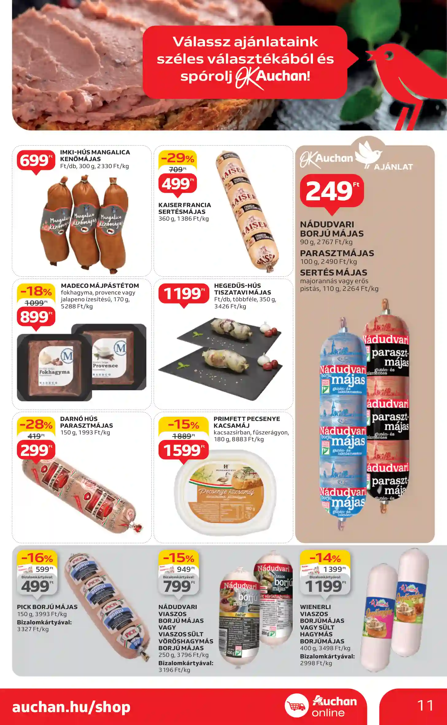 Auchan akciós újság 4. hét (3 oldal)