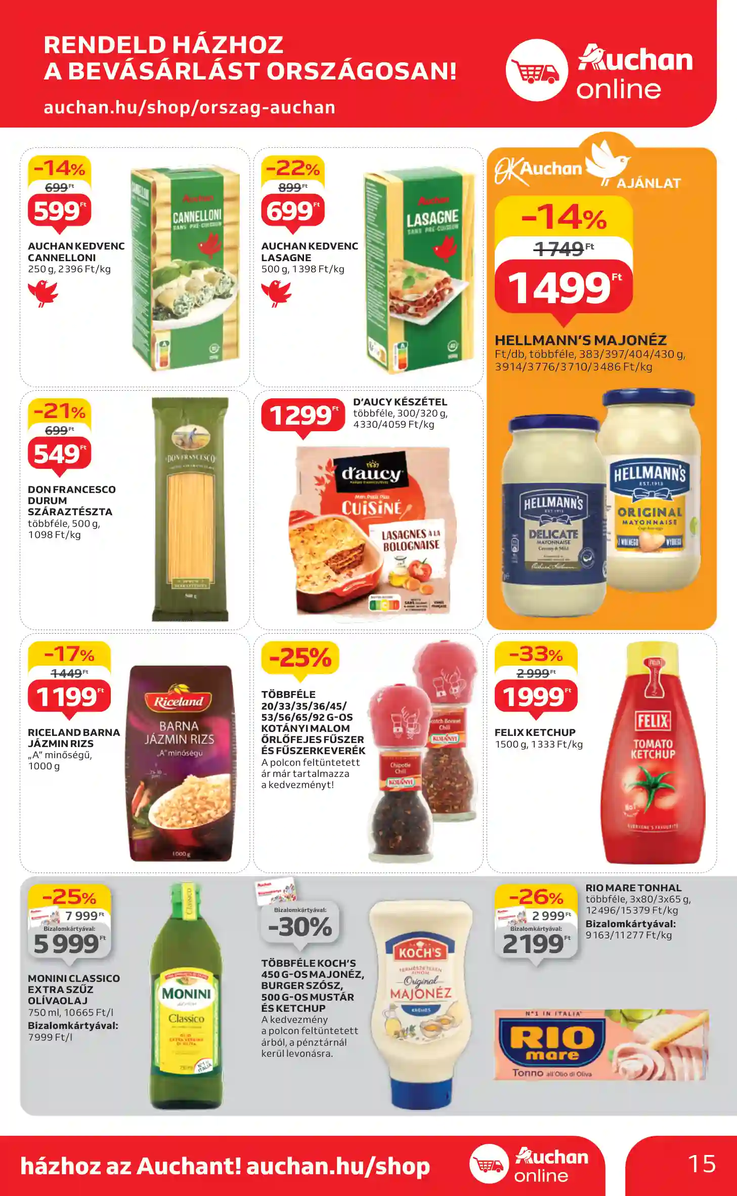 Auchan akciós újság 4. hét (7 oldal)