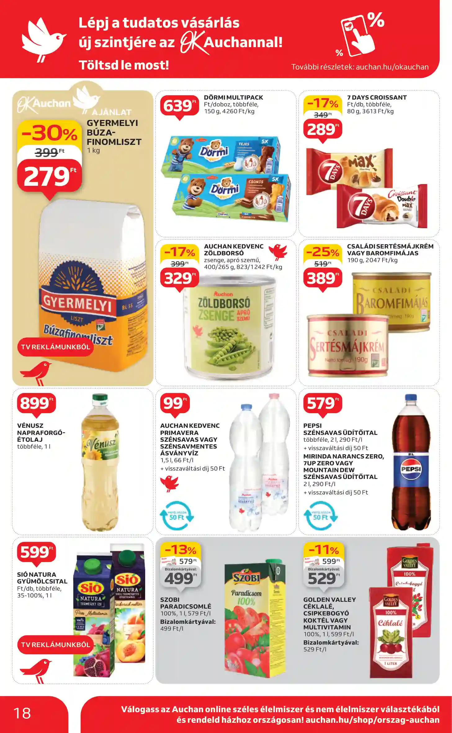 Auchan akciós újság 4. hét (10 oldal)