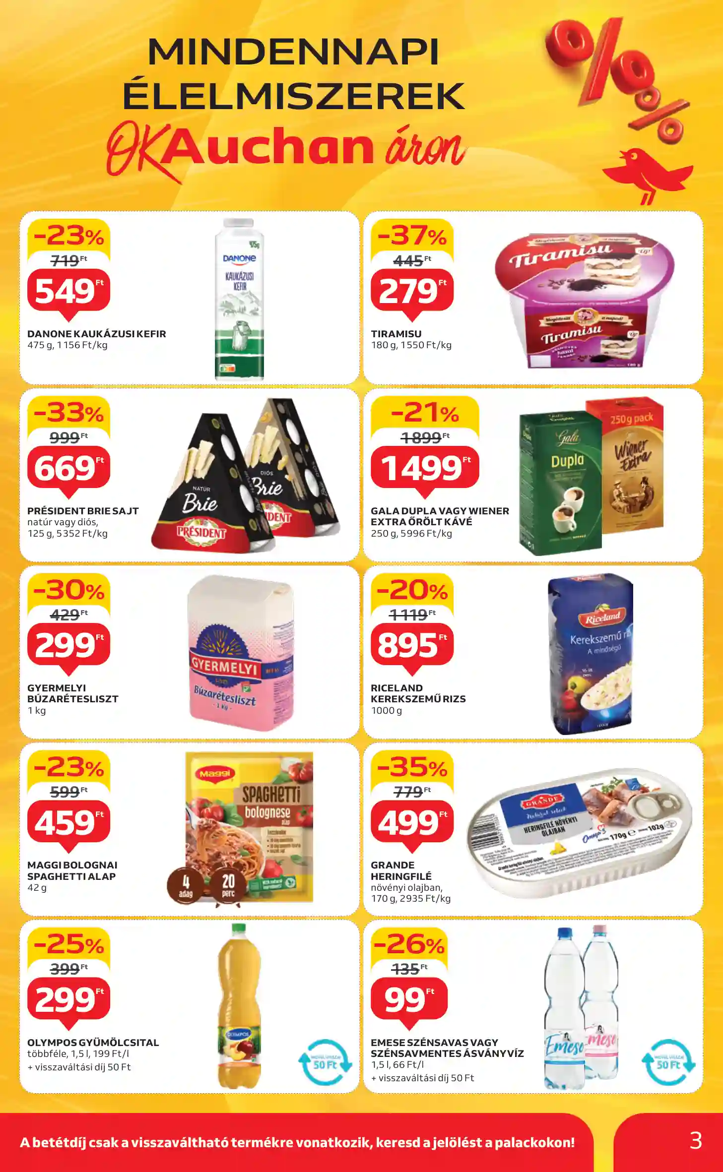 Auchan akciós újság 4. hét (13 oldal)