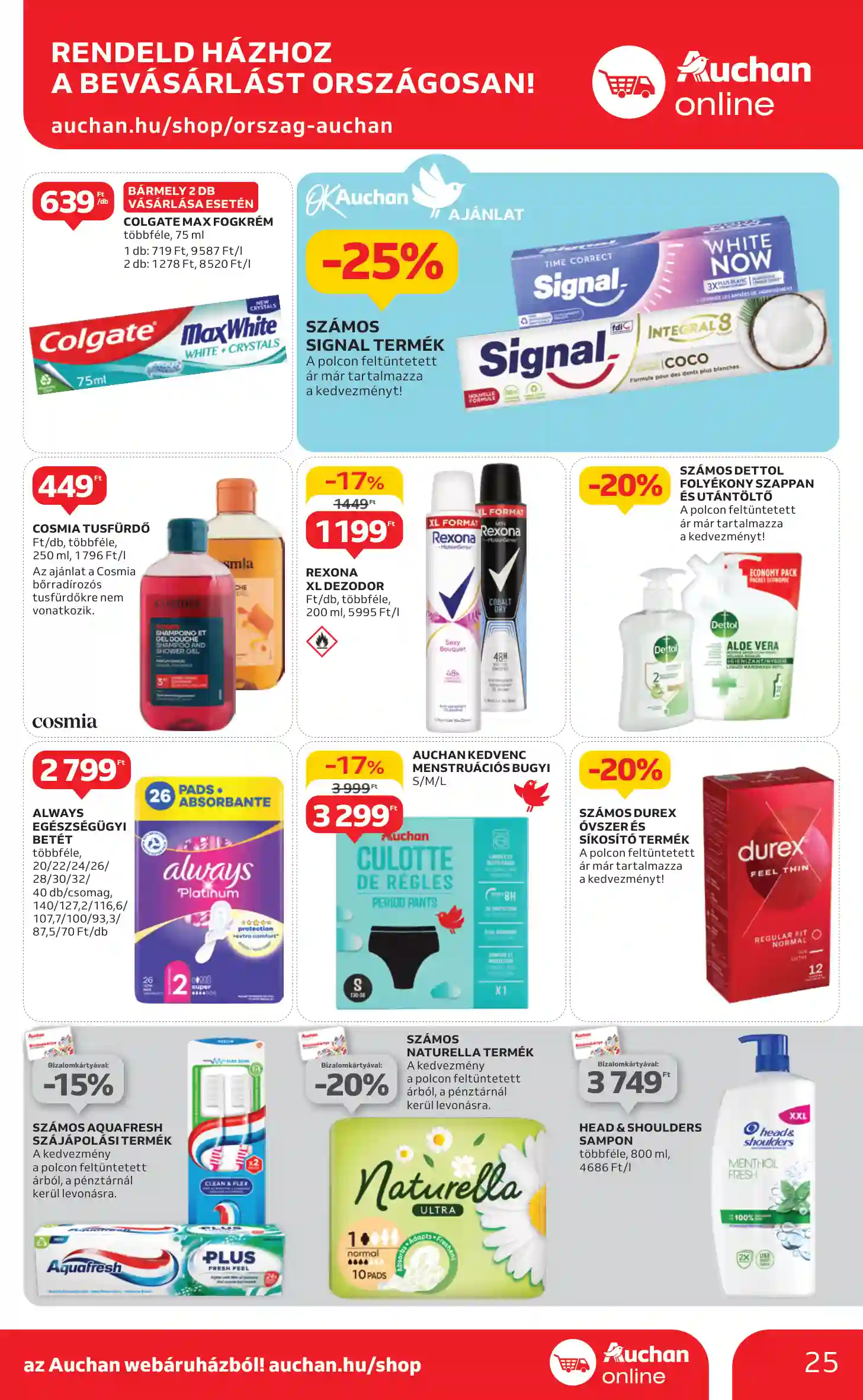 Auchan akciós újság 4. hét (18 oldal)