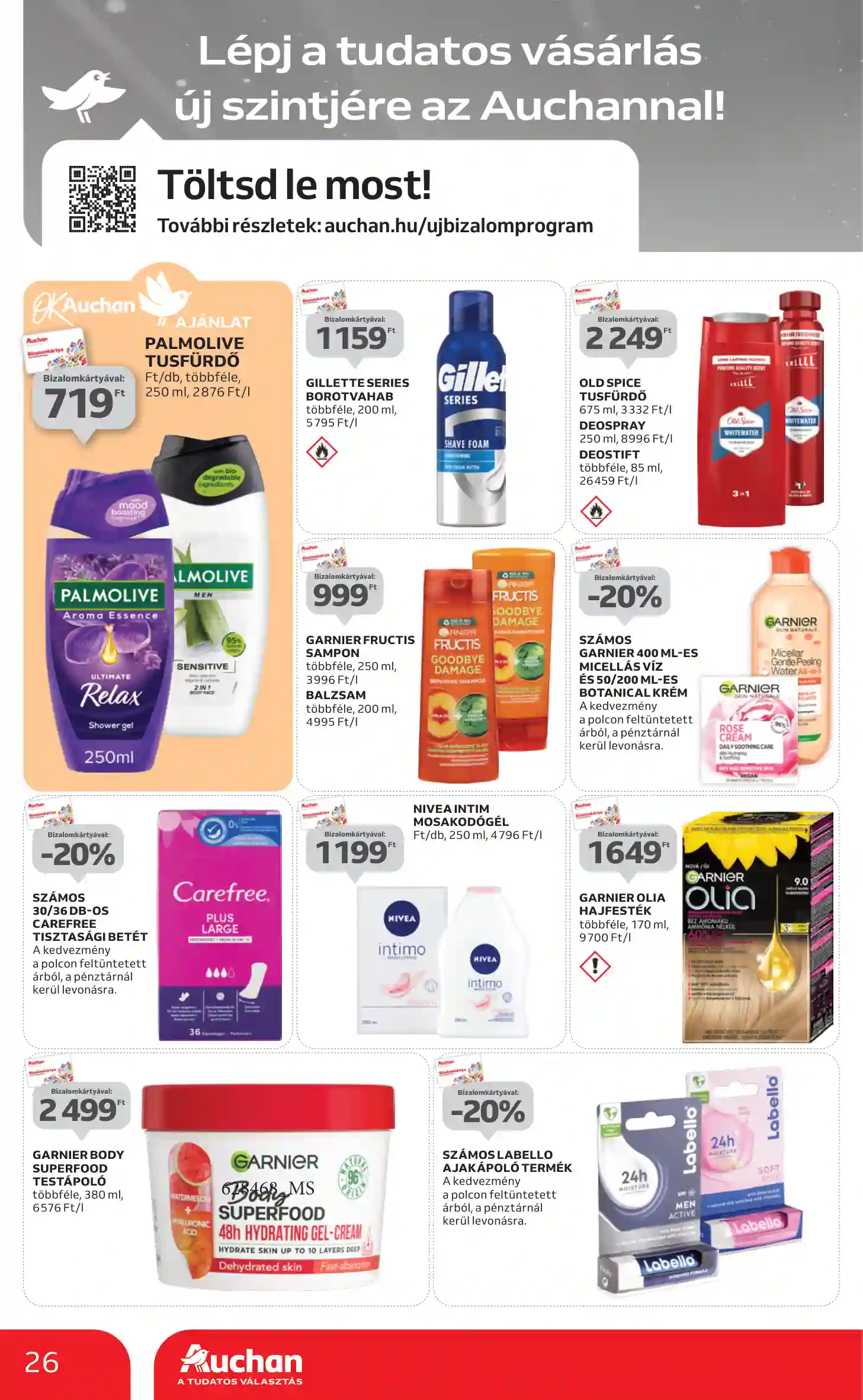 Auchan akciós újság 4. hét (19 oldal)