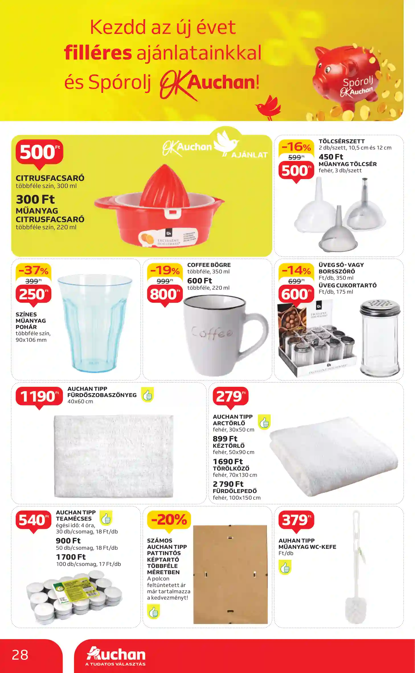 Auchan akciós újság 4. hét (21 oldal)