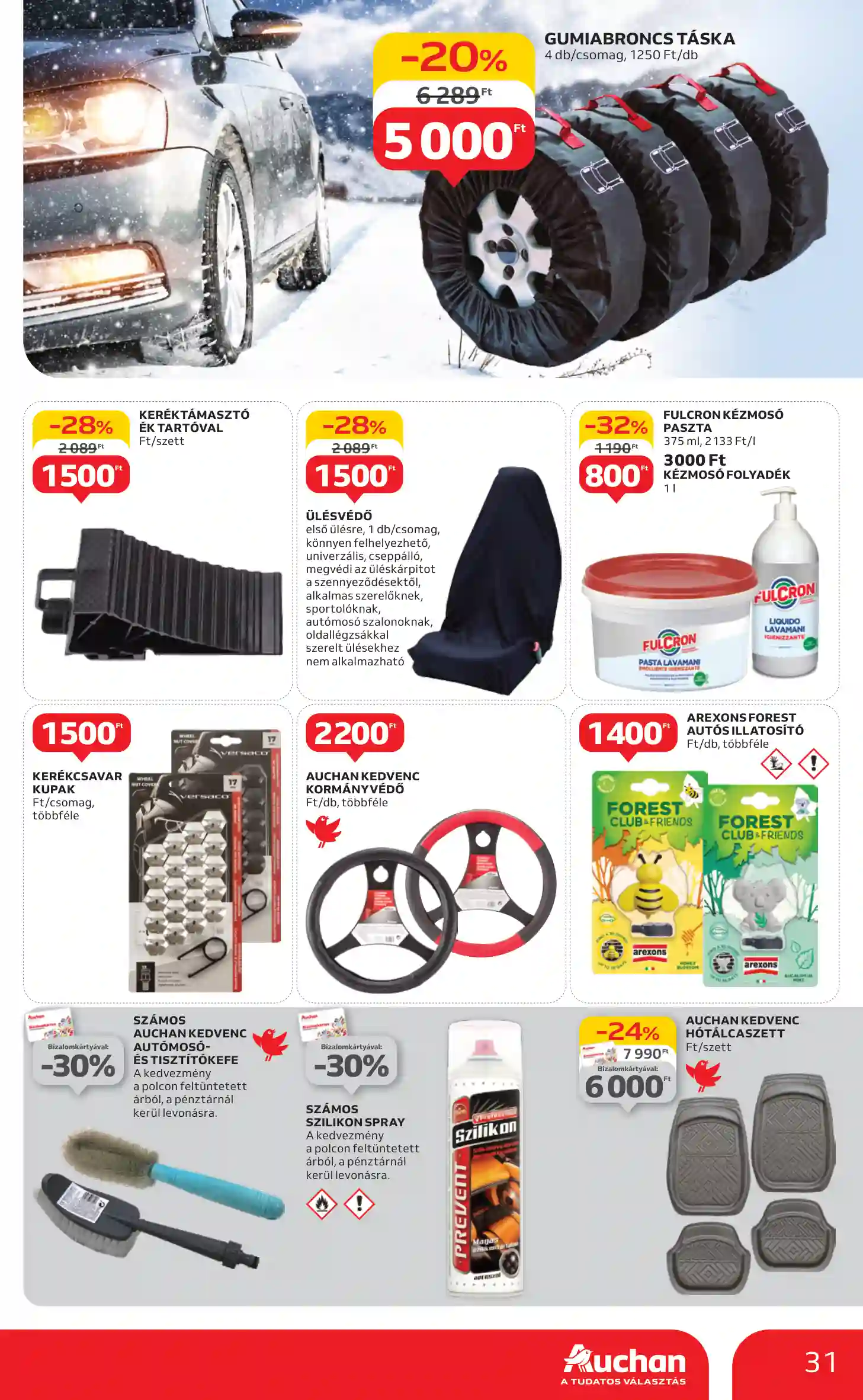 Auchan akciós újság 4. hét (25 oldal)