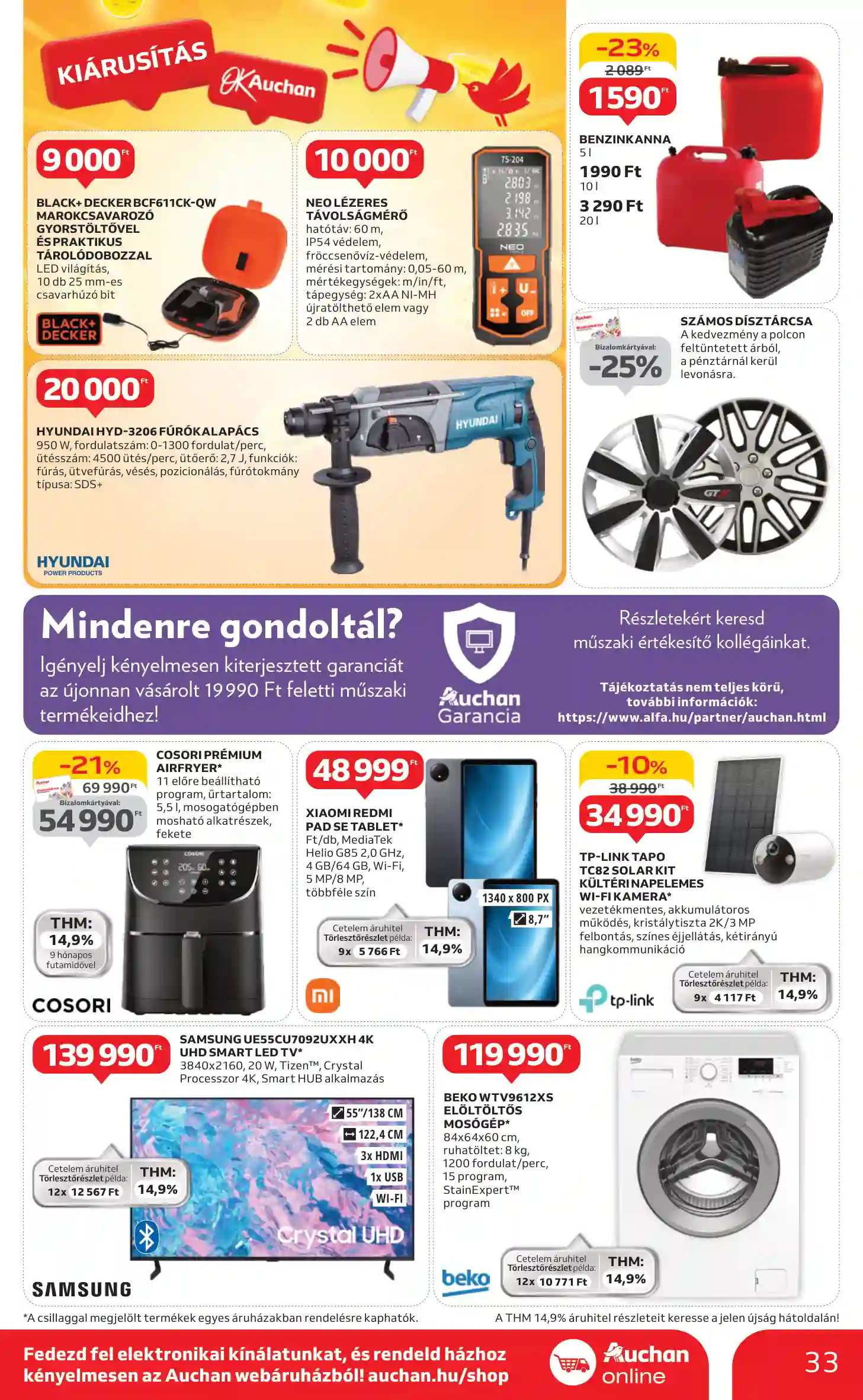 Auchan akciós újság 4. hét (27 oldal)