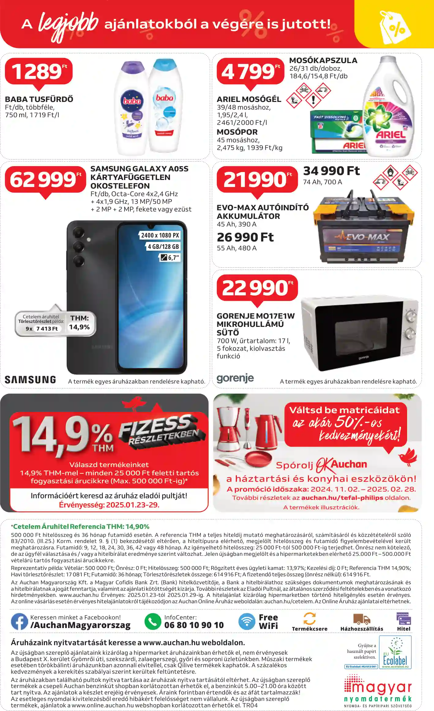 Auchan akciós újság 4. hét (32 oldal)