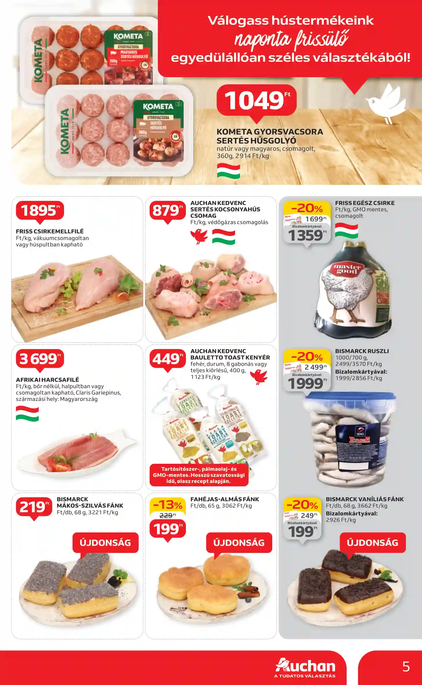 Auchan akciós újság 4. hét (33 oldal)