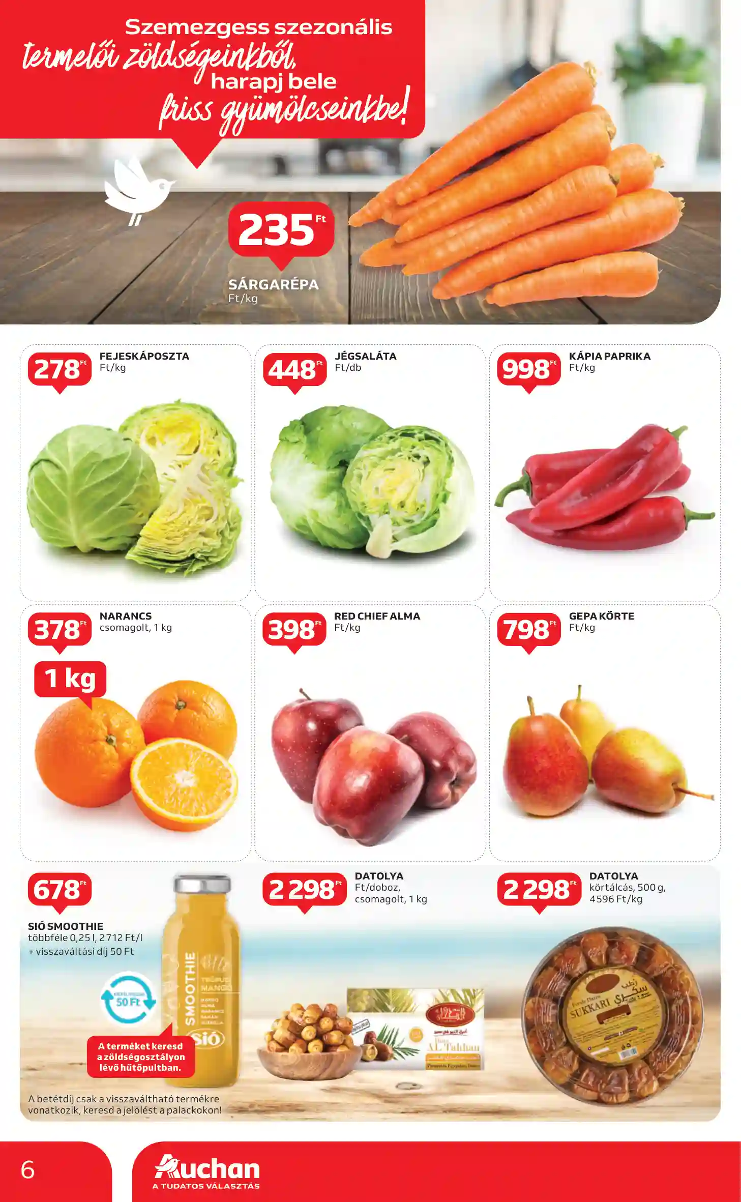 Auchan akciós újság 4. hét (34 oldal)