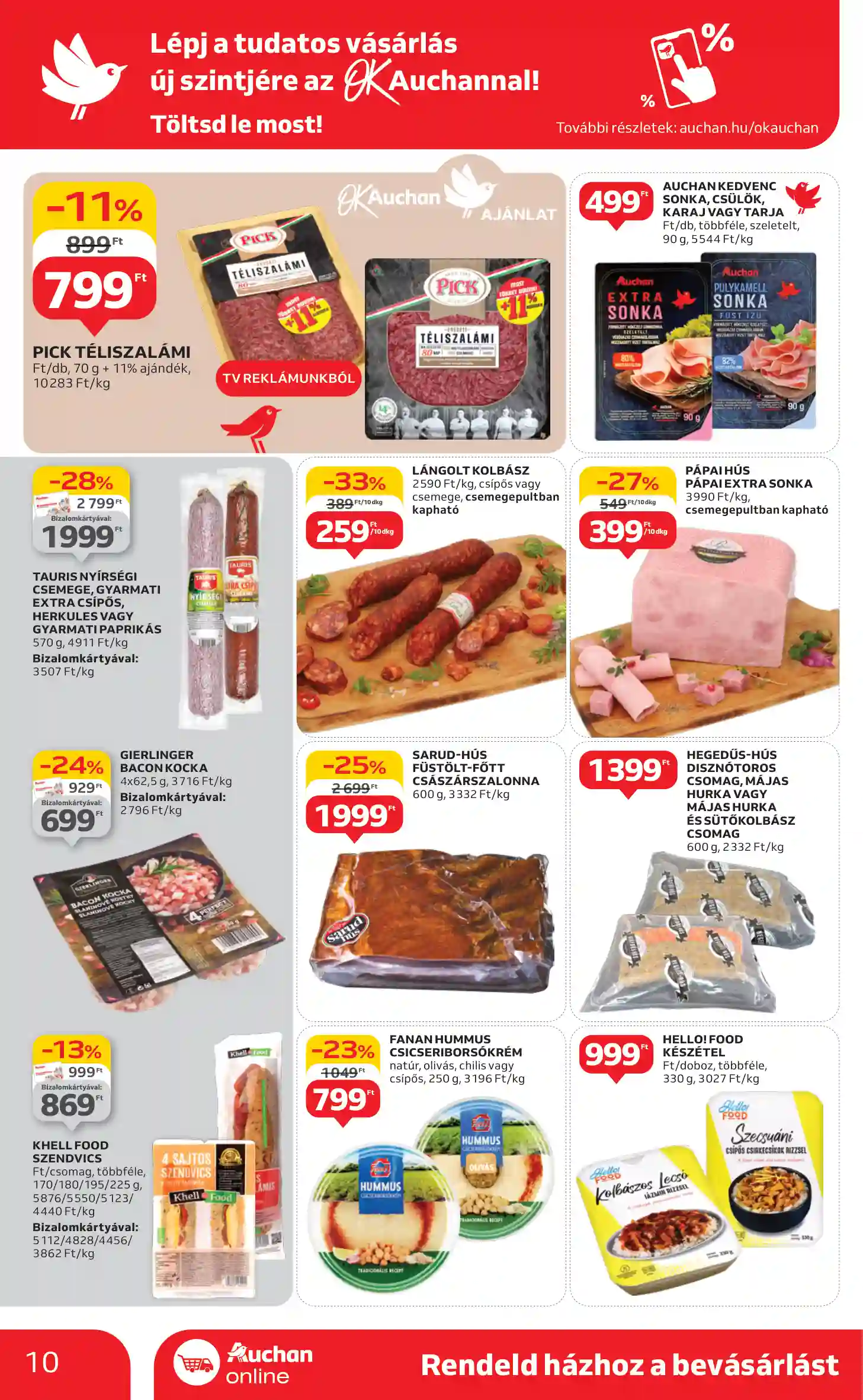 Auchan akciós újság 4. hét (38 oldal)