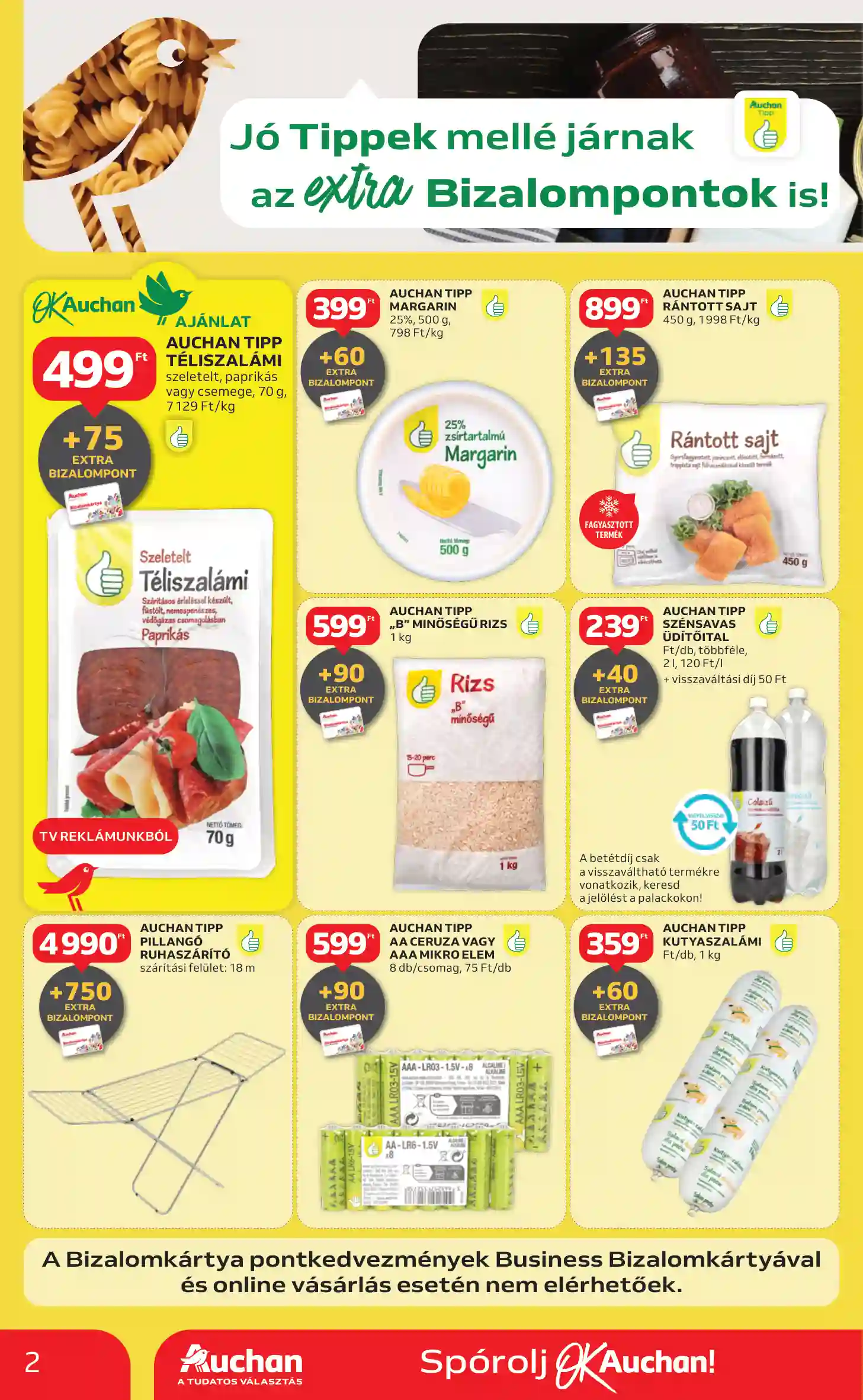 Auchan akciós újság 4. hét (2 oldal)
