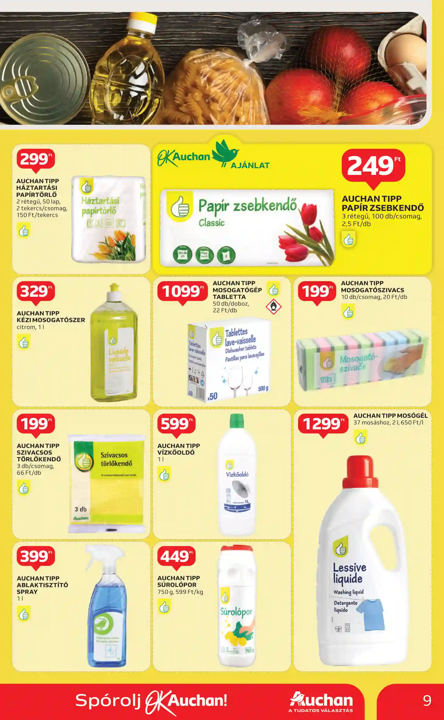 Auchan akciós újság 4. hét (11 oldal)