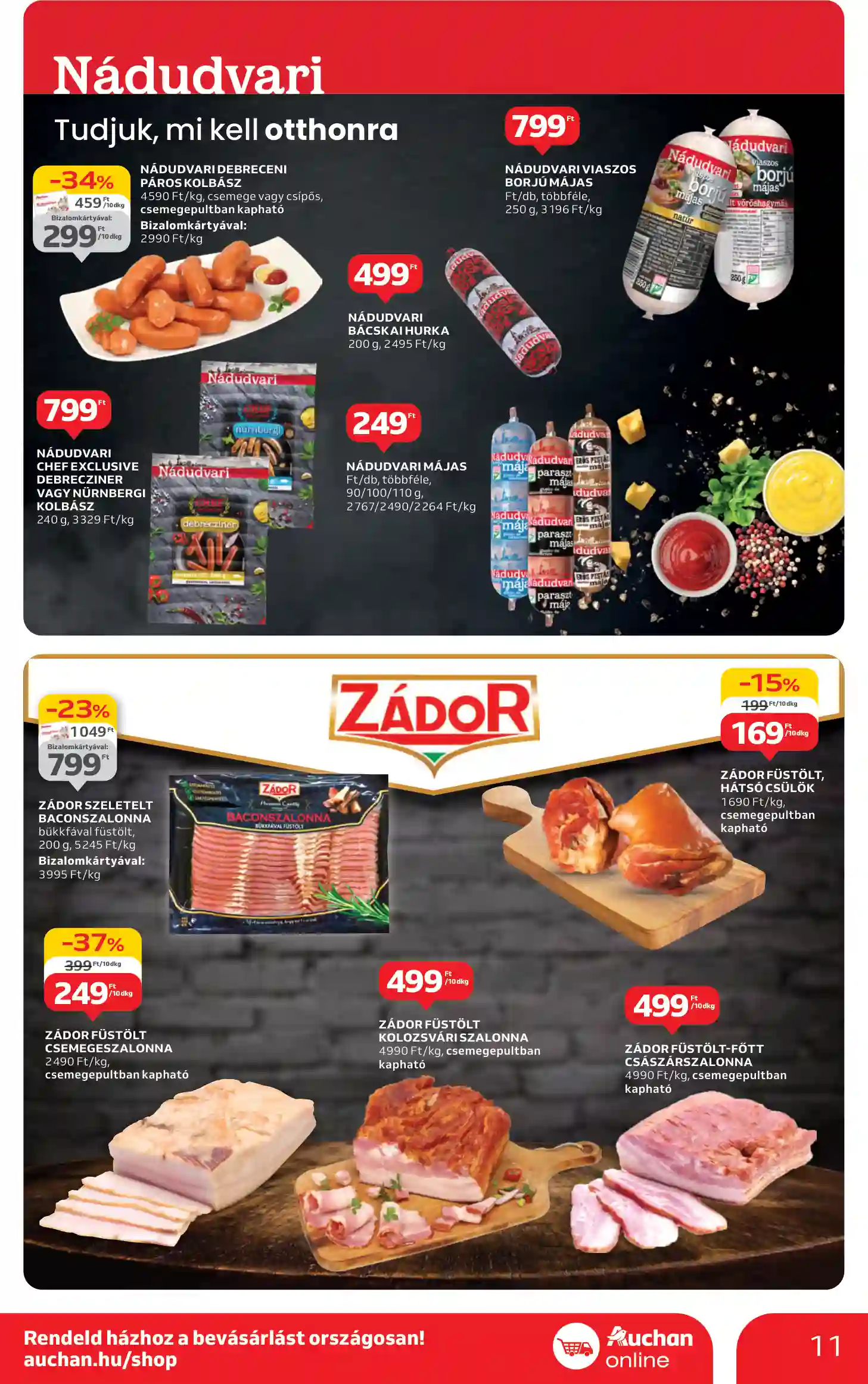 Auchan akciós újság 6. hét (3 oldal)