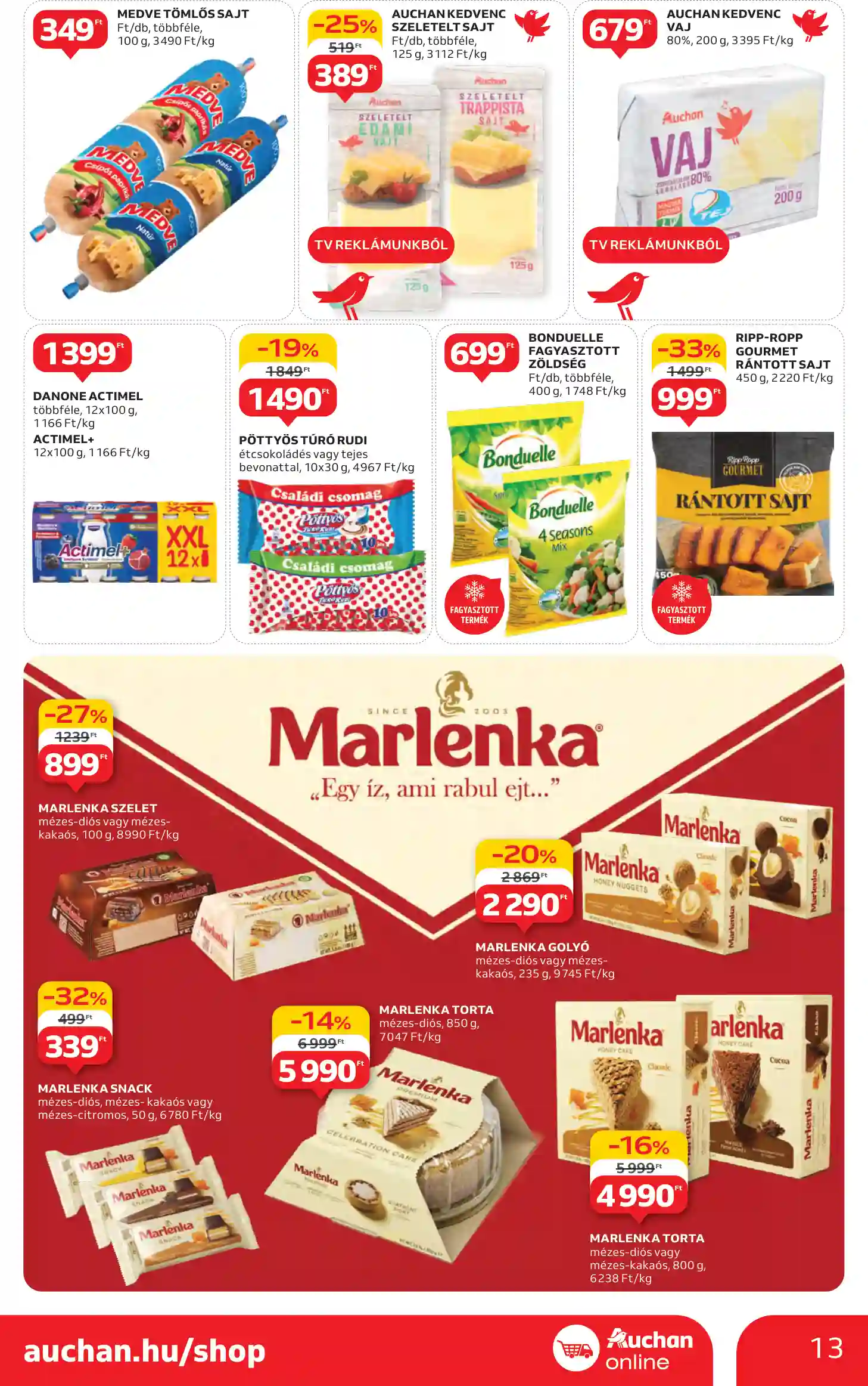 Auchan akciós újság 6. hét (5 oldal)