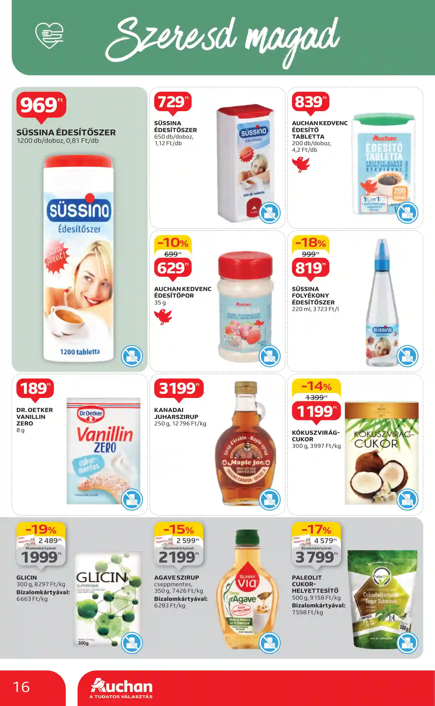 Auchan akciós újság 6. hét (8 oldal)