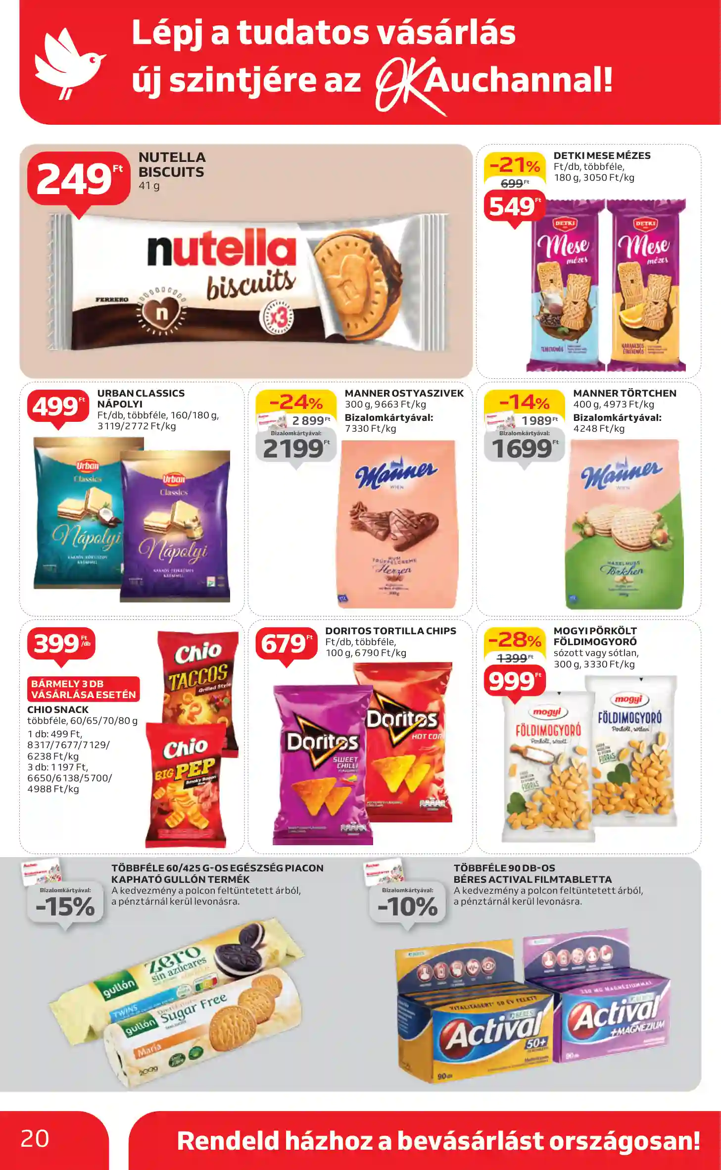 Auchan akciós újság 6. hét (12 oldal)