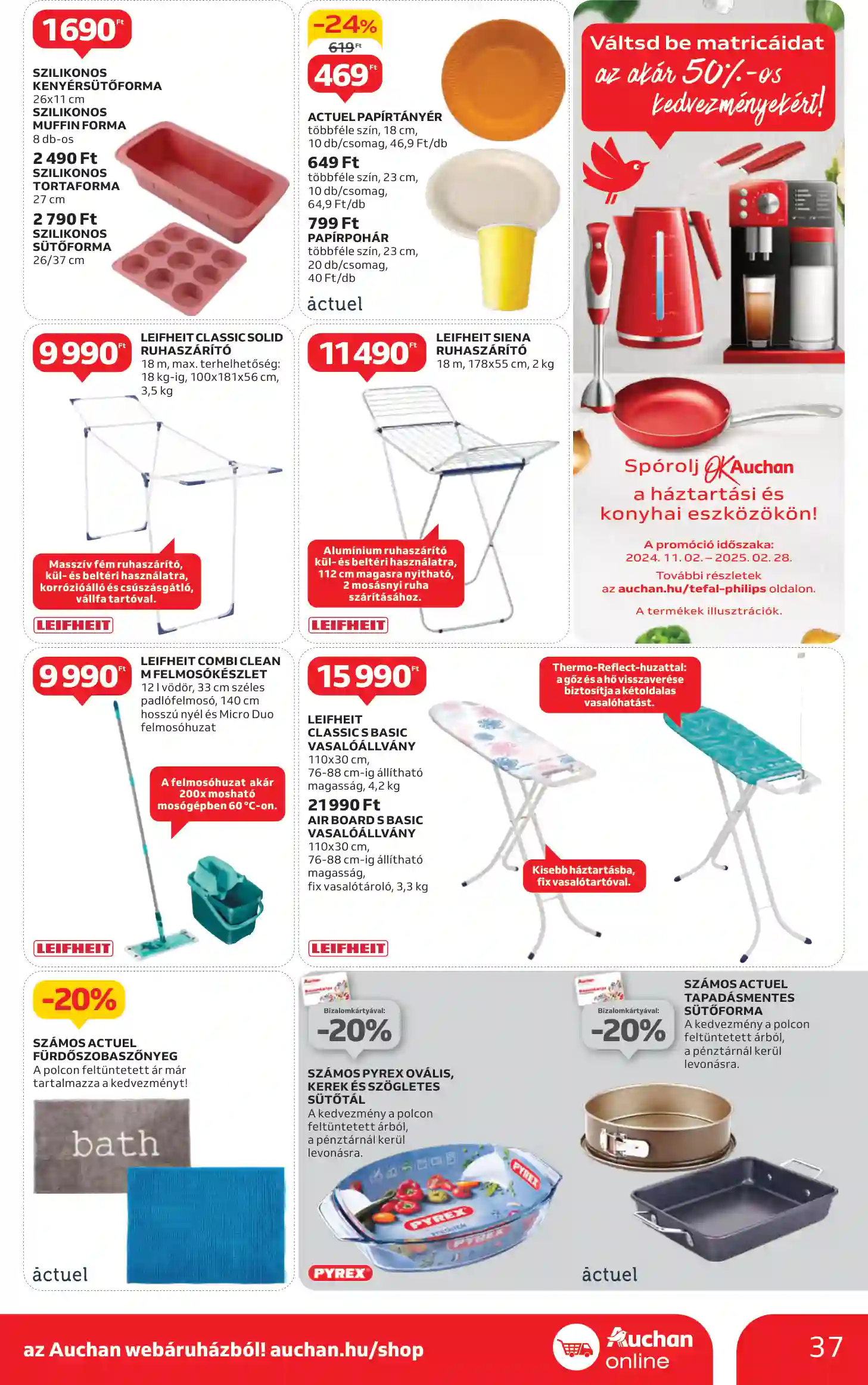 Auchan akciós újság 6. hét (31 oldal)