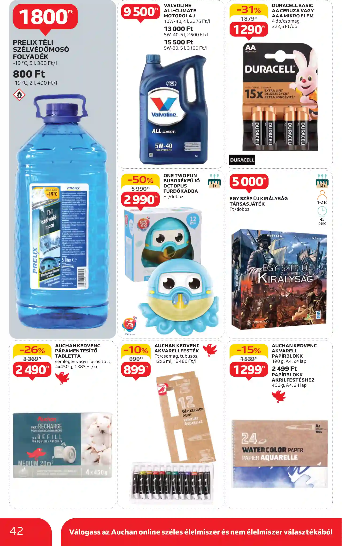 Auchan akciós újság 6. hét (37 oldal)