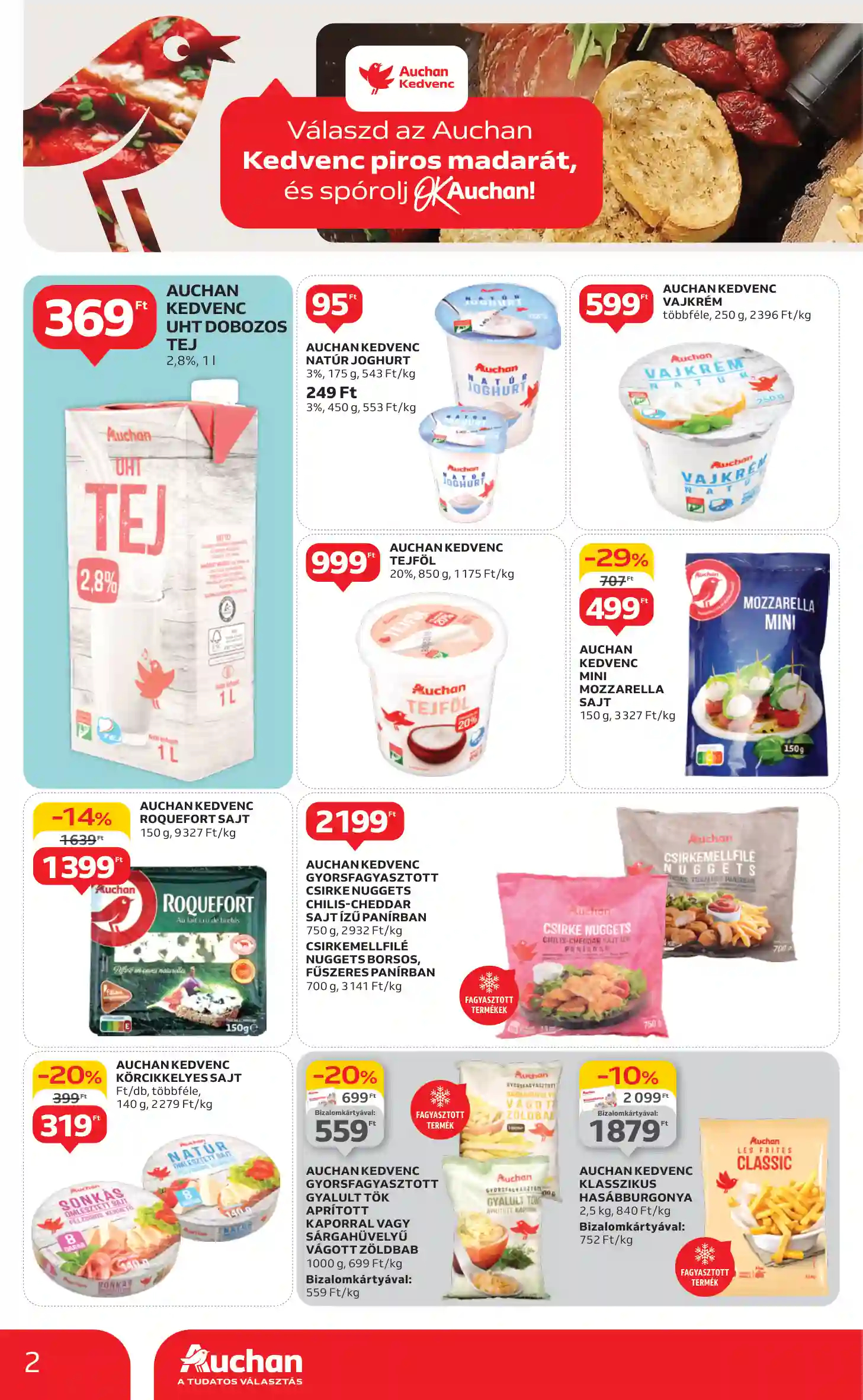 Auchan akciós újság 6. hét (2 oldal)