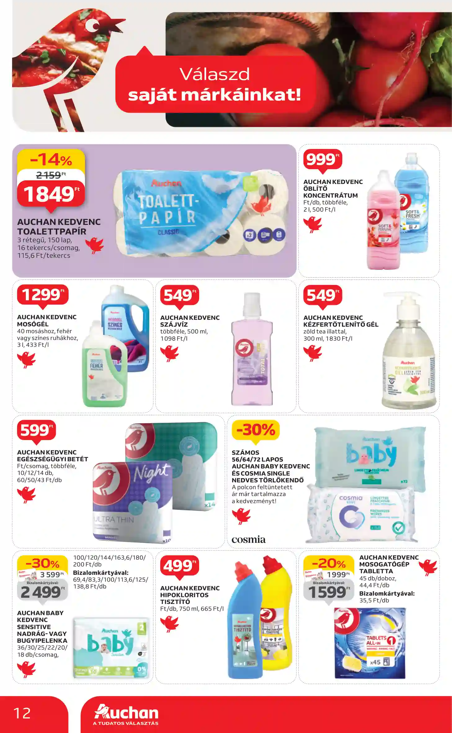 Auchan akciós újság 6. hét (4 oldal)