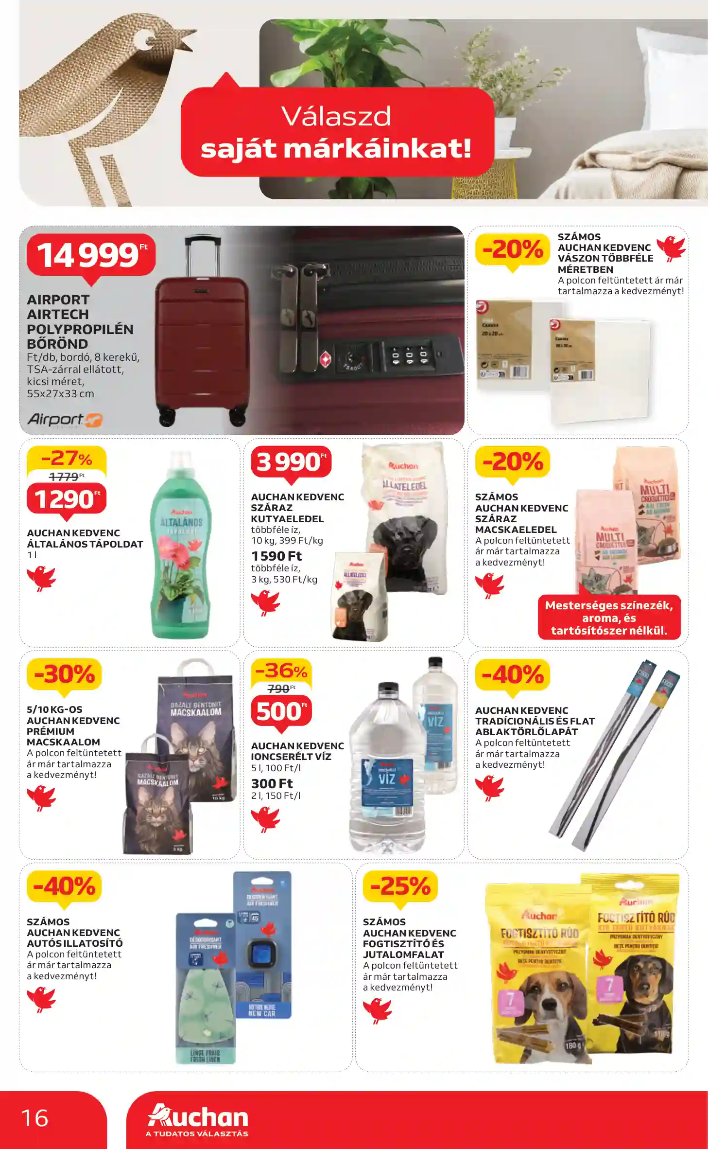 Auchan akciós újság 6. hét (8 oldal)