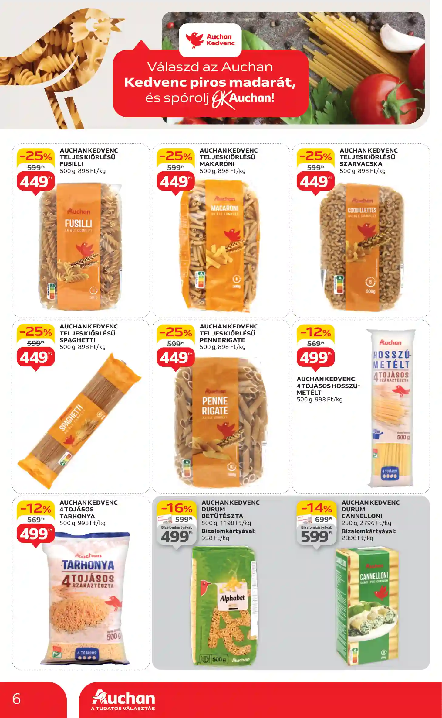Auchan akciós újság 6. hét (13 oldal)