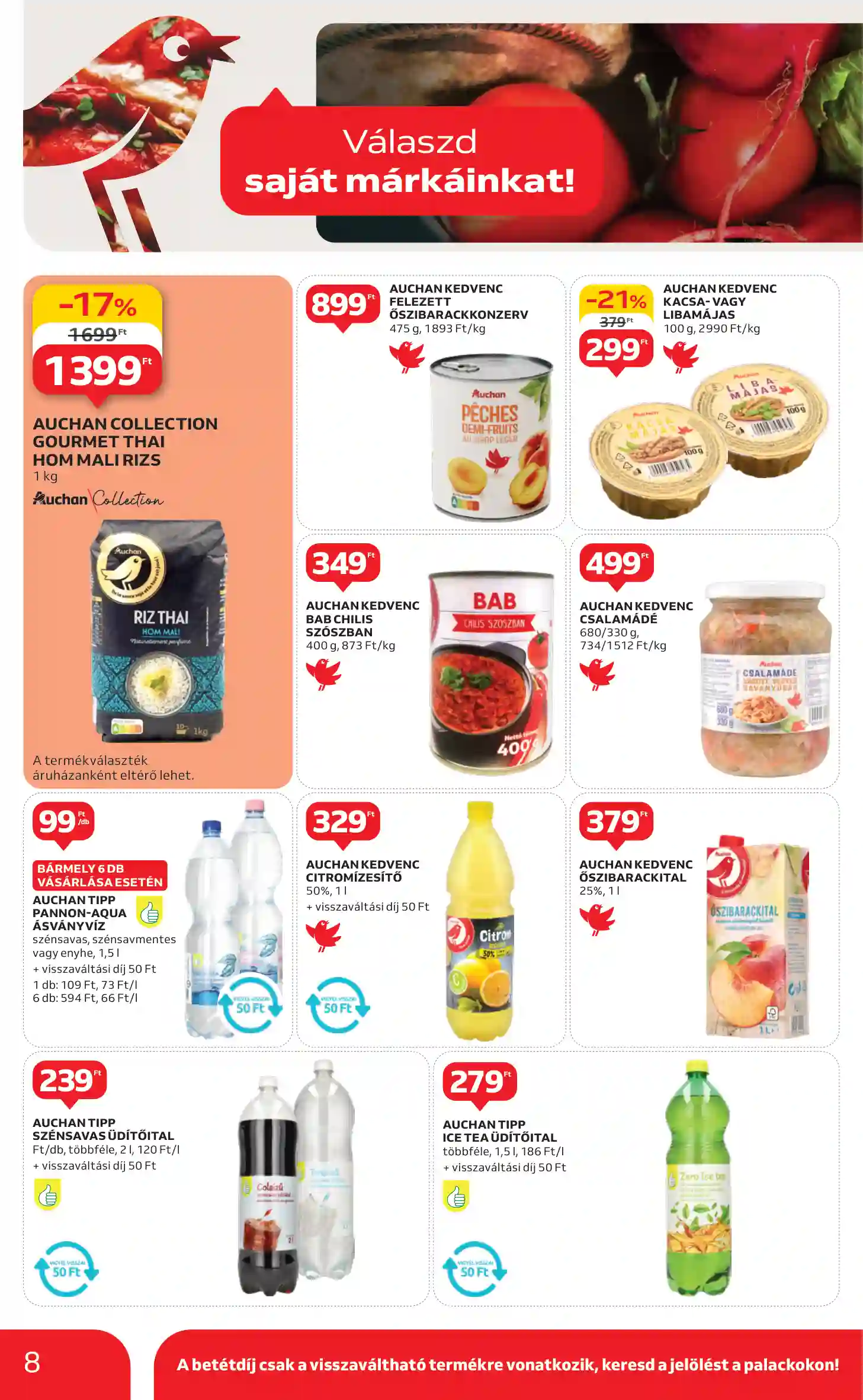 Auchan akciós újság 6. hét (15 oldal)
