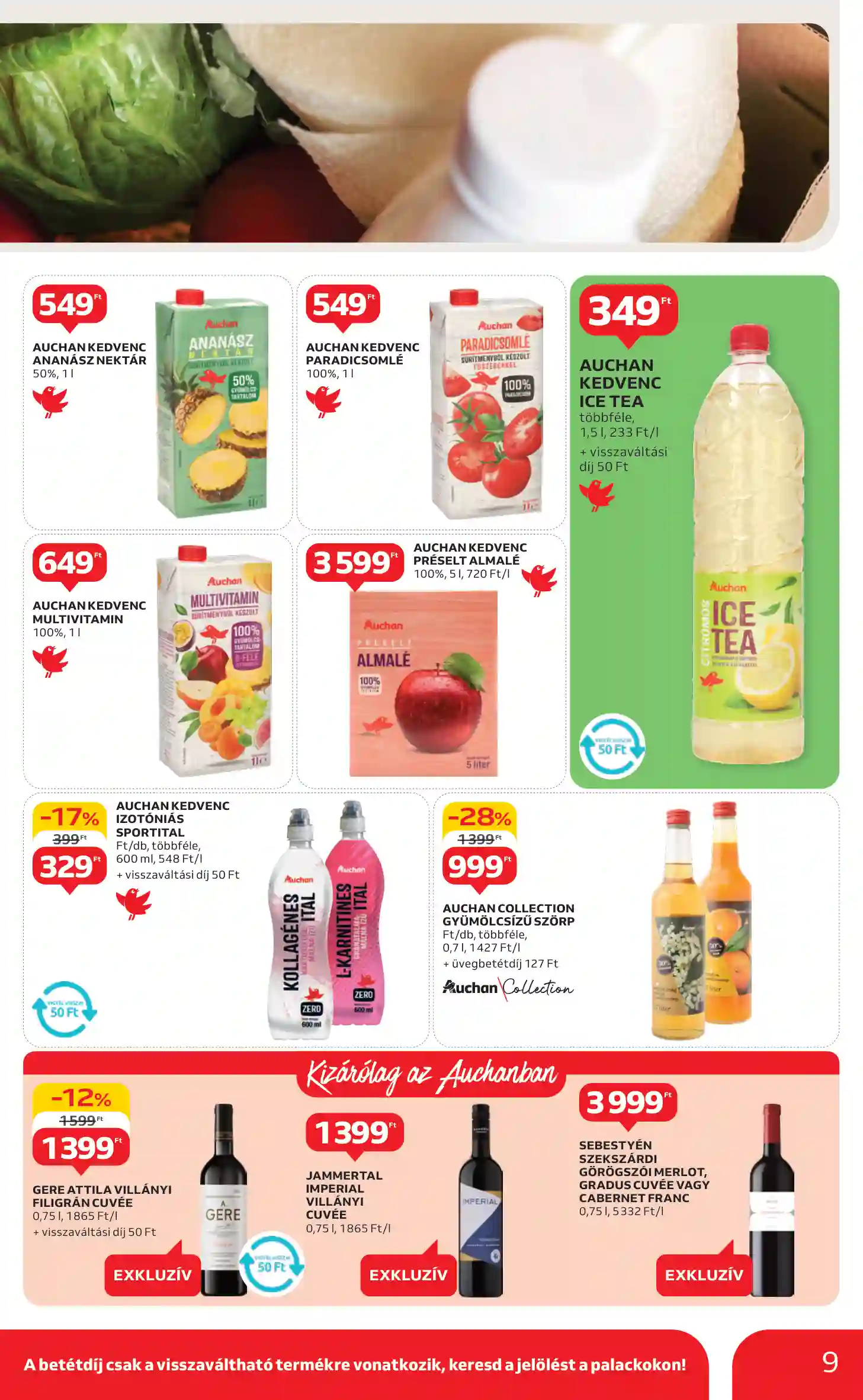 Auchan akciós újság 6. hét (16 oldal)