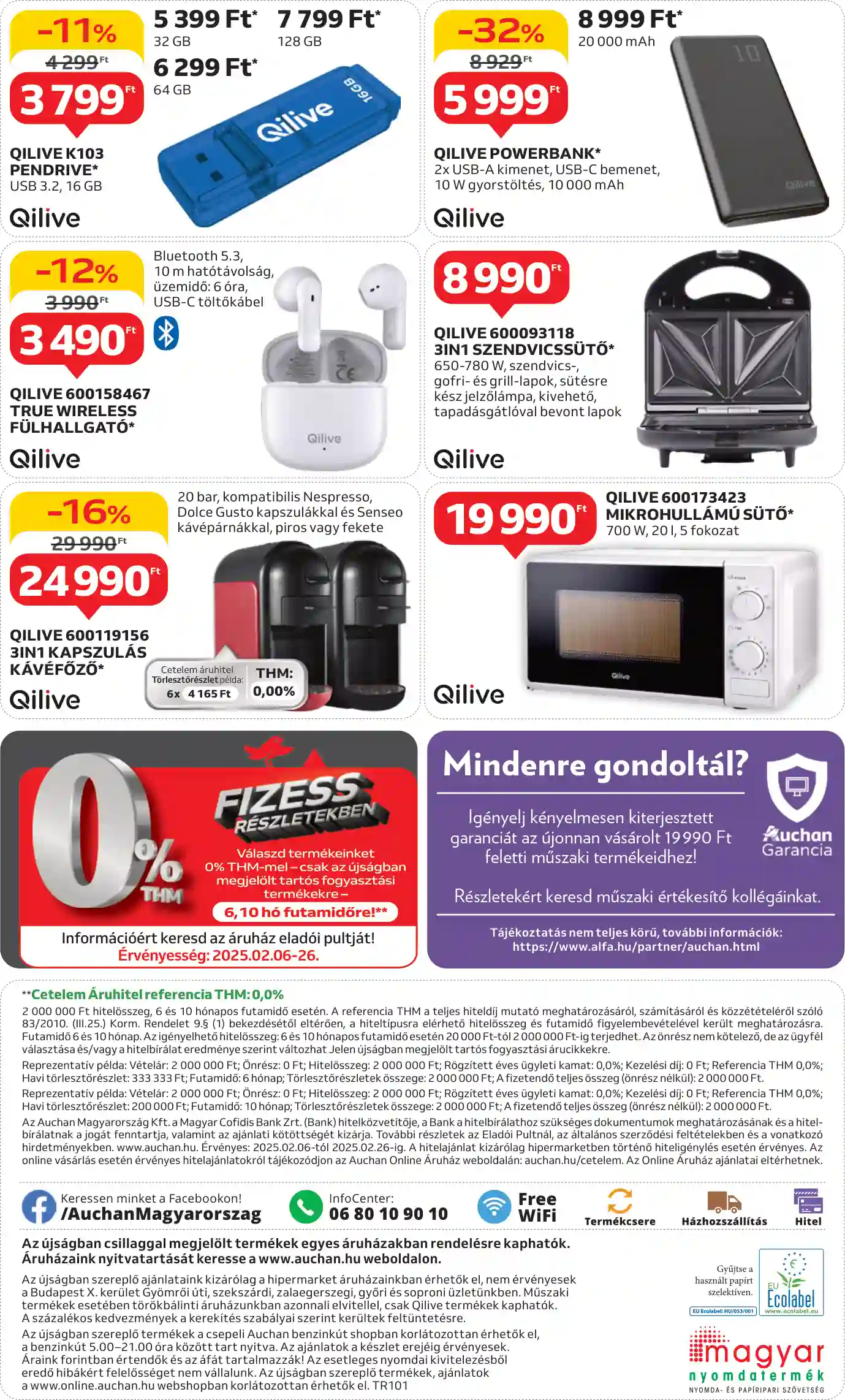 Auchan akciós újság 6. hét (12 oldal)
