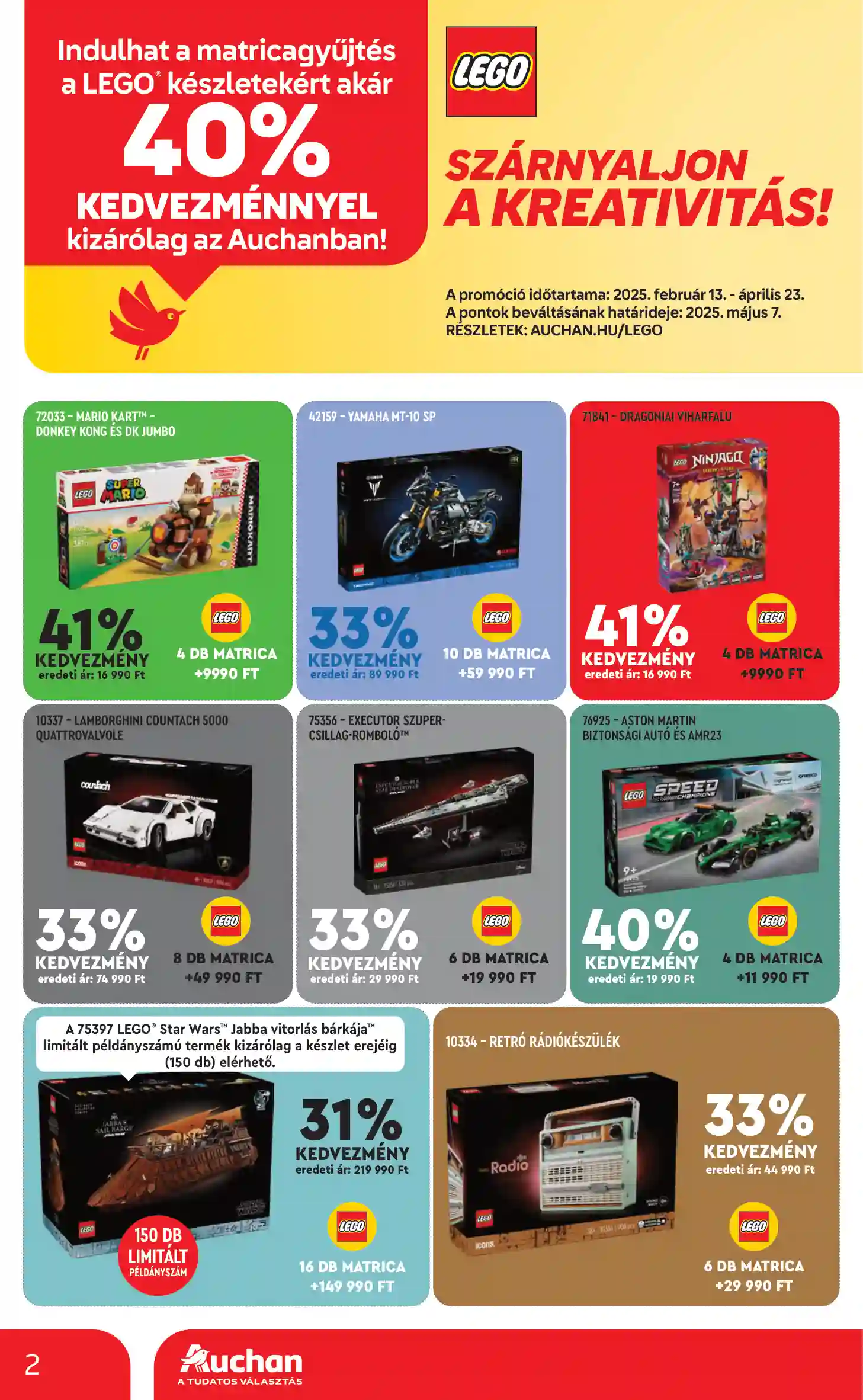 Auchan akciós újság 7. hét (2 oldal)
