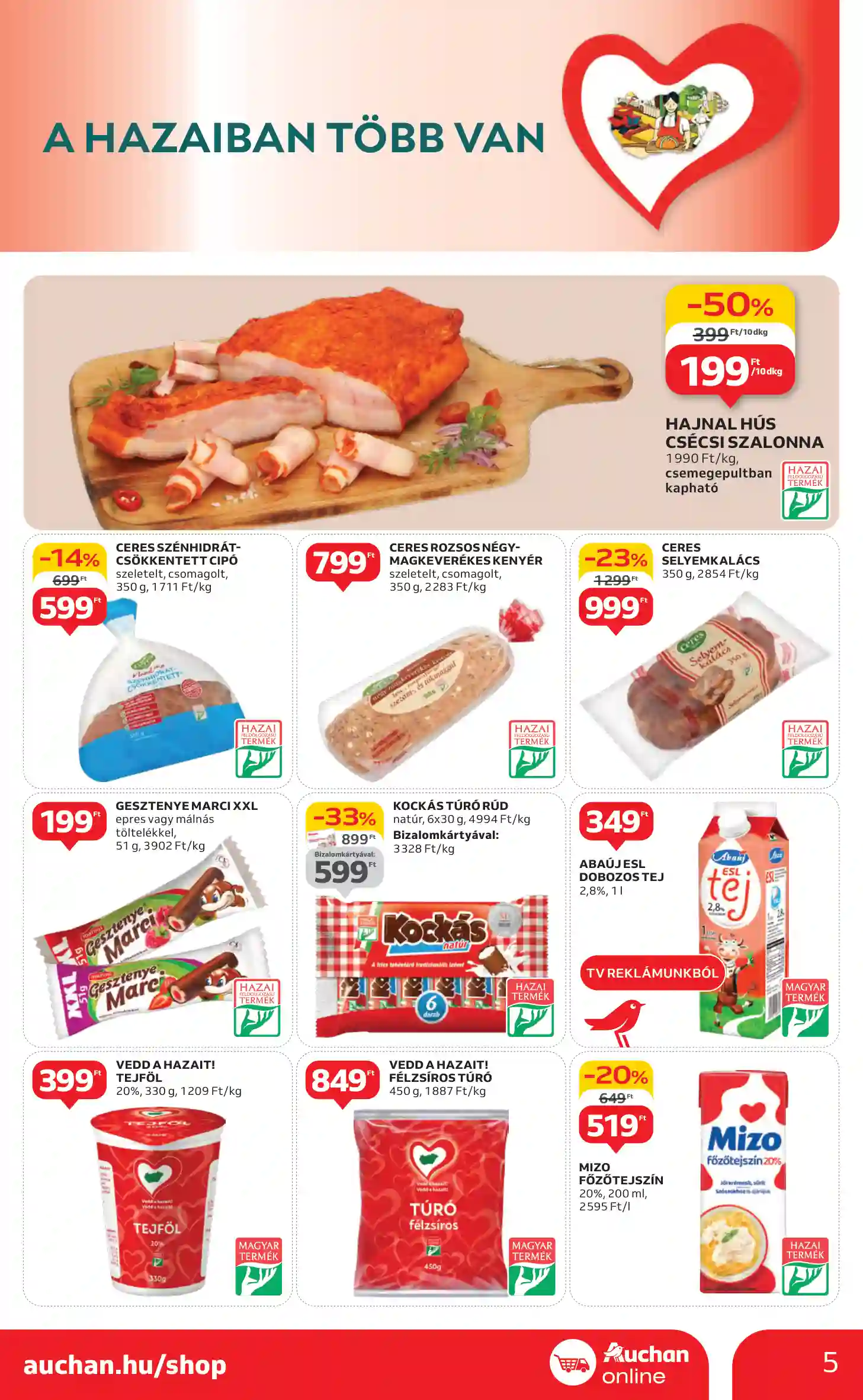 Auchan akciós újság 7. hét (35 oldal)