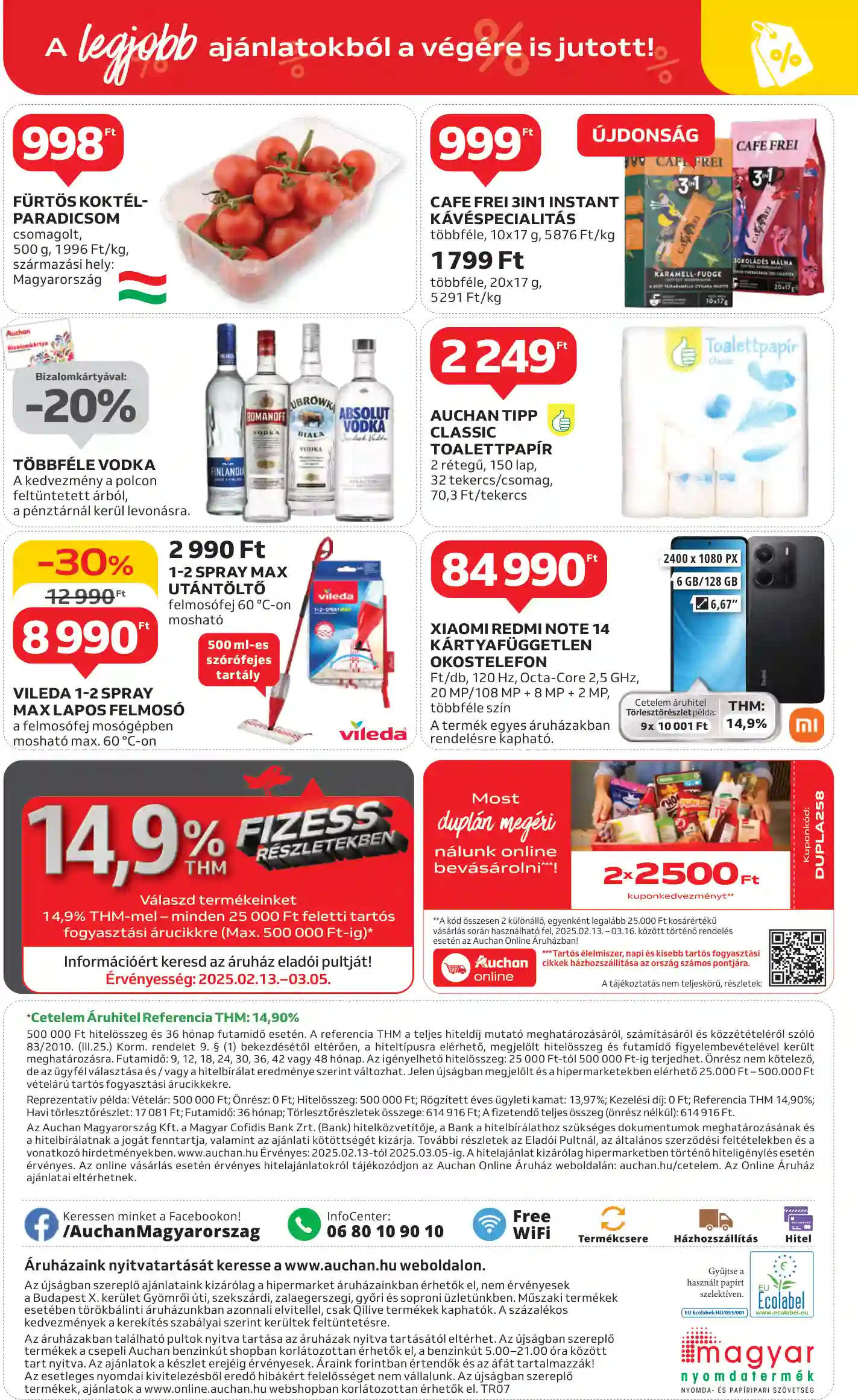 Auchan akciós újság 7. hét (50 oldal)