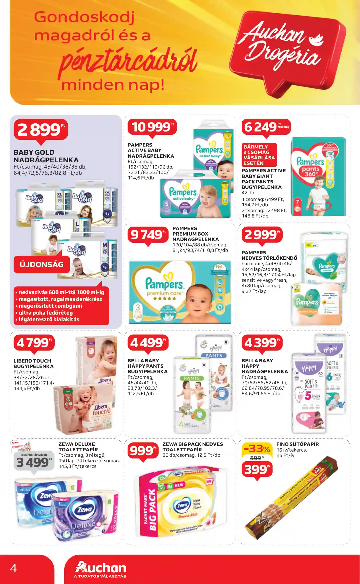 Auchan akciós újság 7. hét (4 oldal)