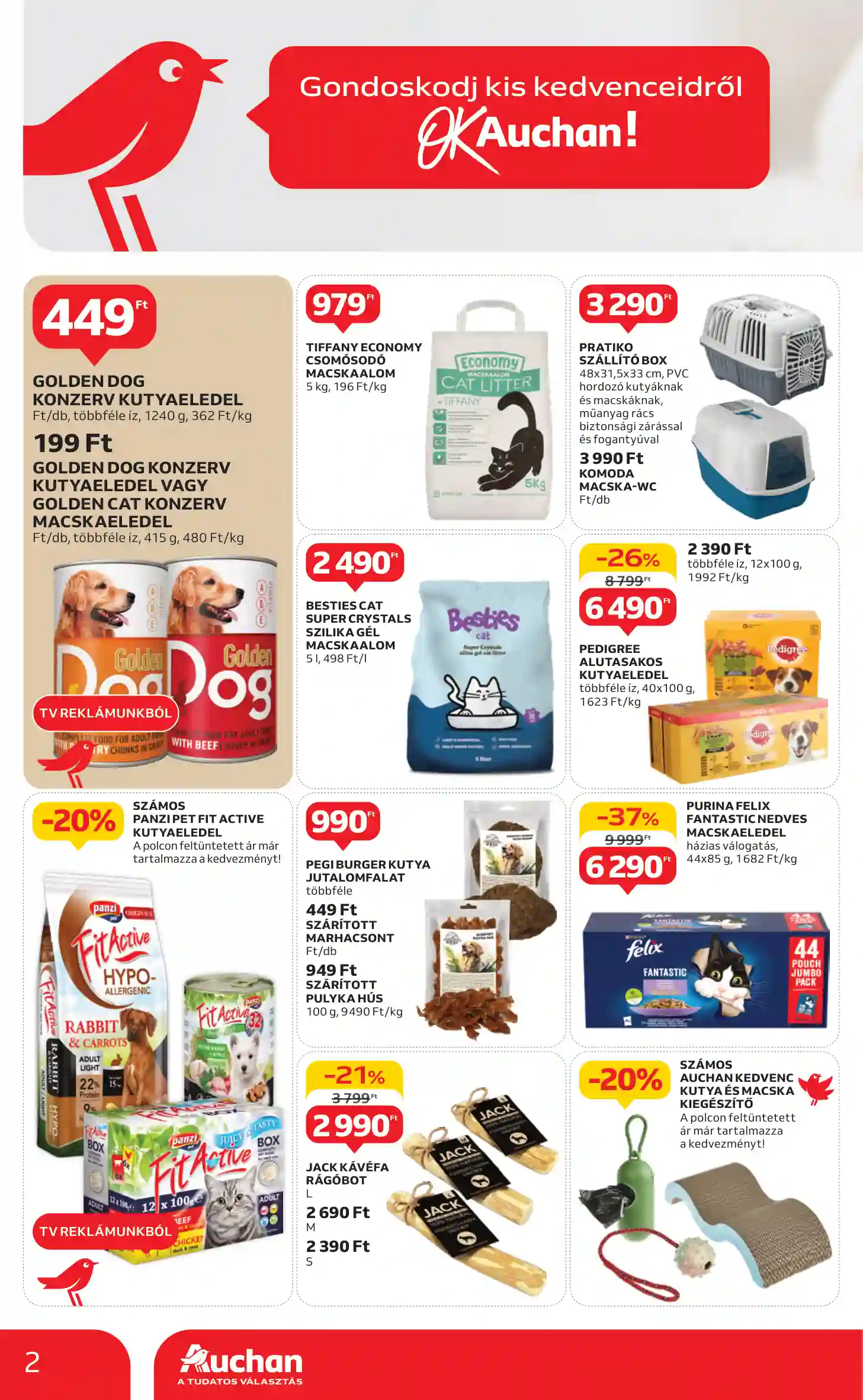 Auchan akciós újság 8. hét (2 oldal)