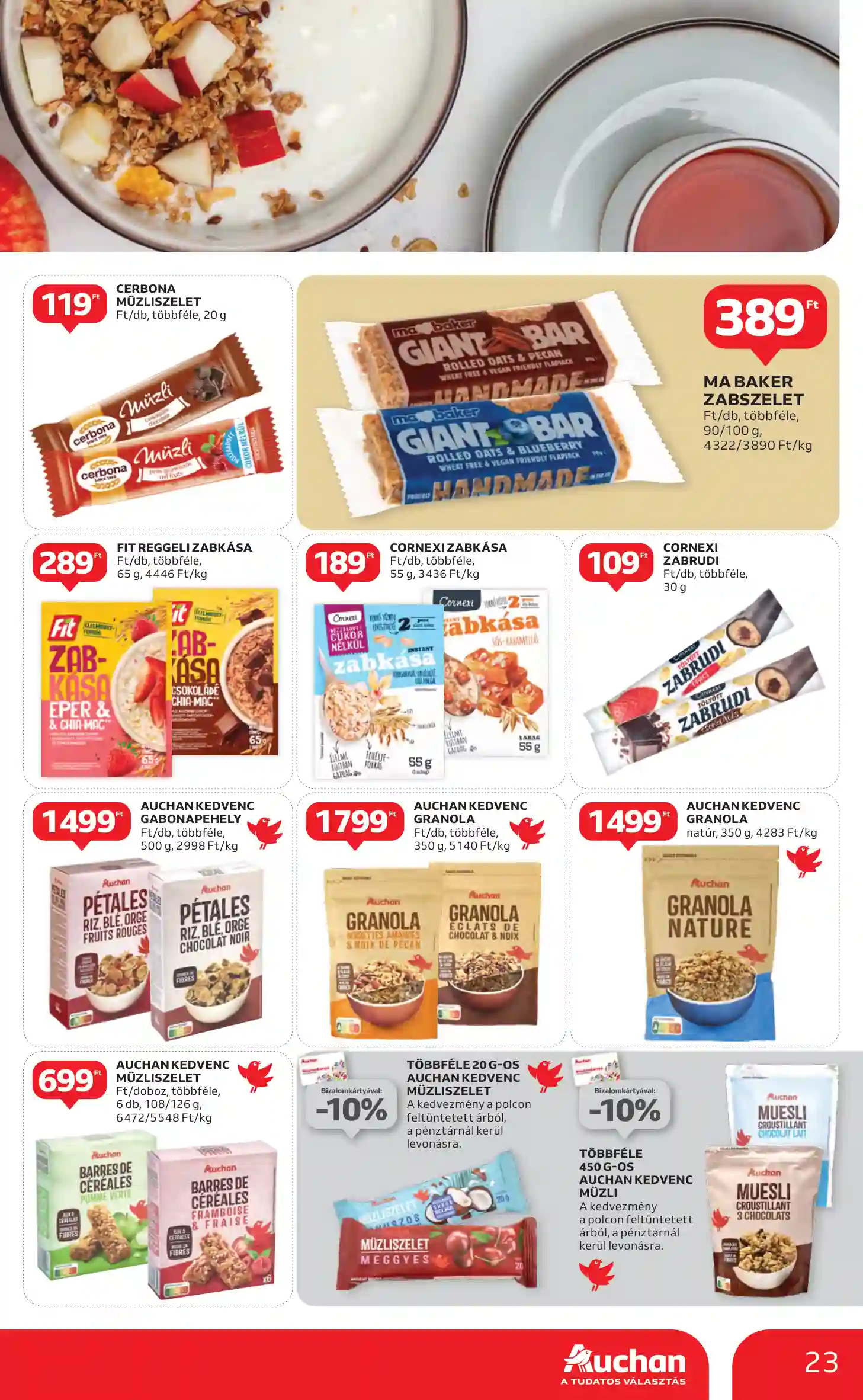 Auchan akciós újság 9. hét (16 oldal)