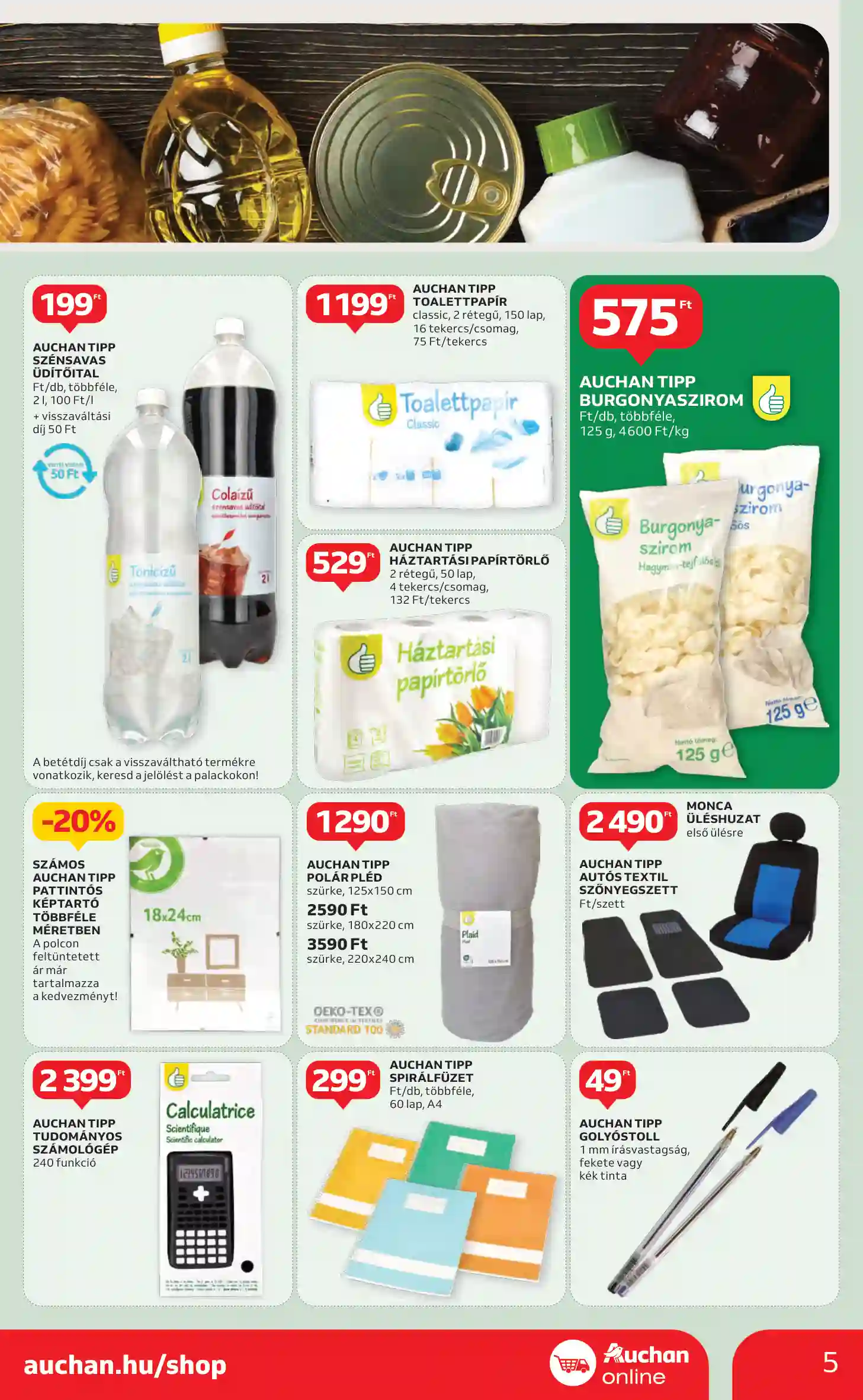 Auchan akciós újság 9. hét (35 oldal)