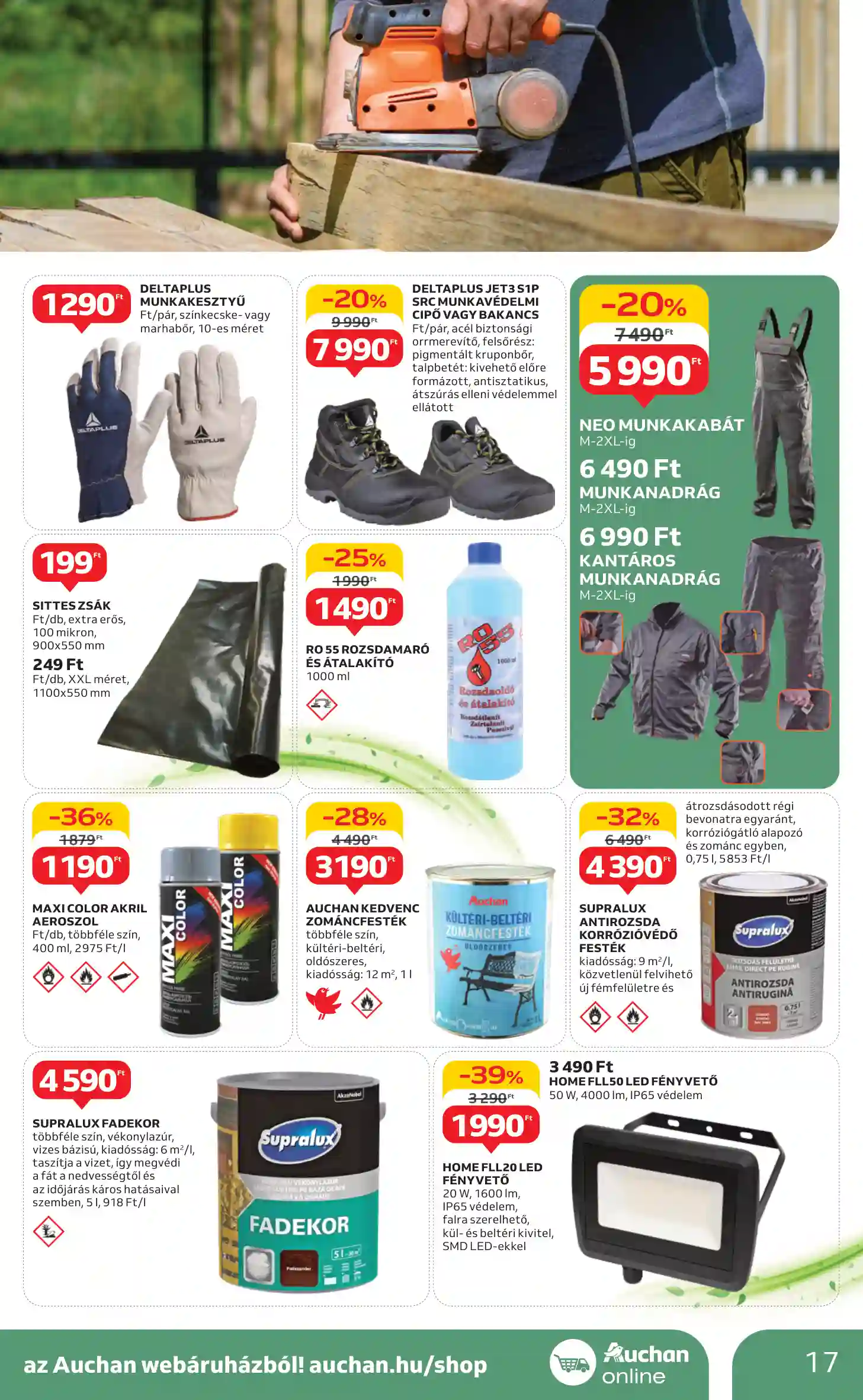 Auchan akciós újság 10. hét (9 oldal)