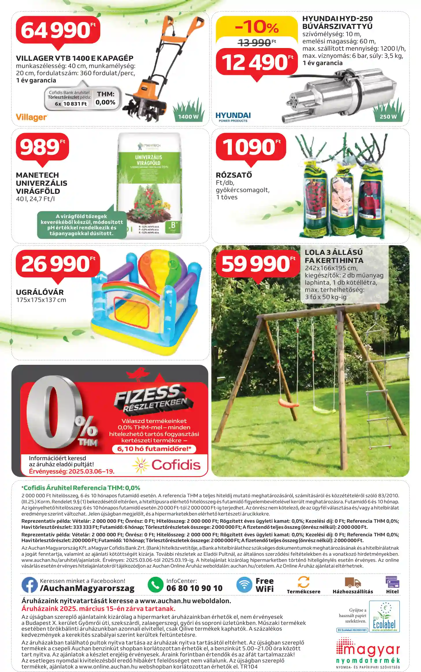 Auchan akciós újság 10. hét (10 oldal)