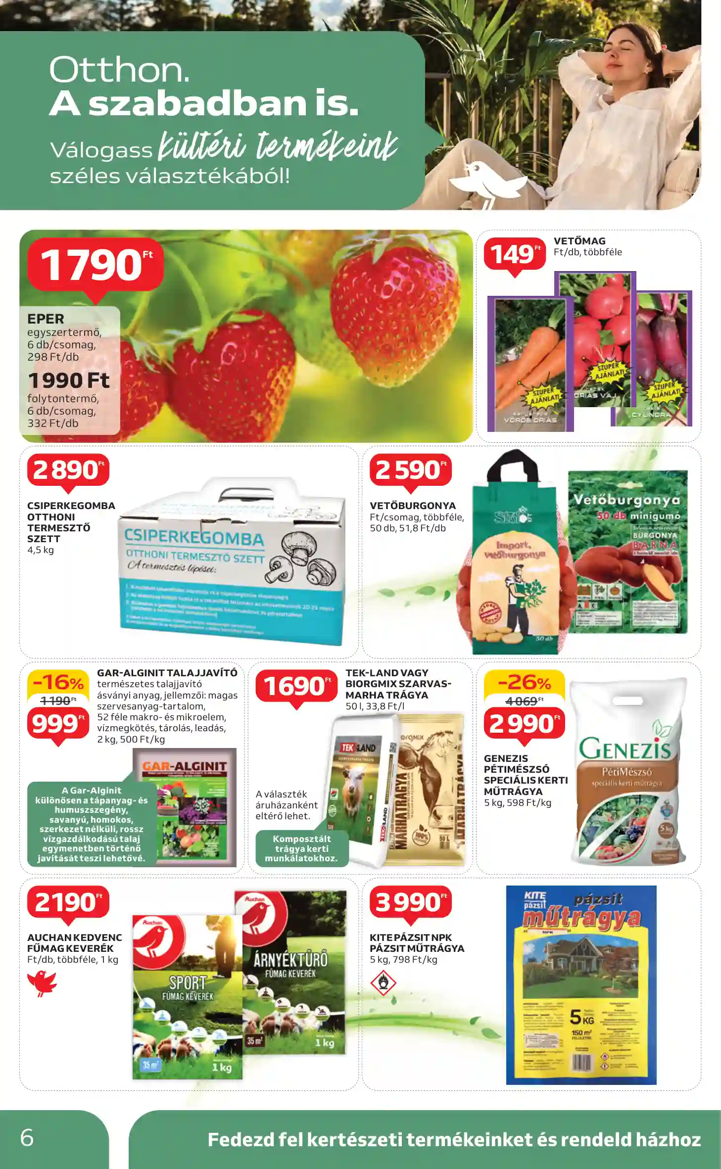 Auchan akciós újság 10. hét (14 oldal)