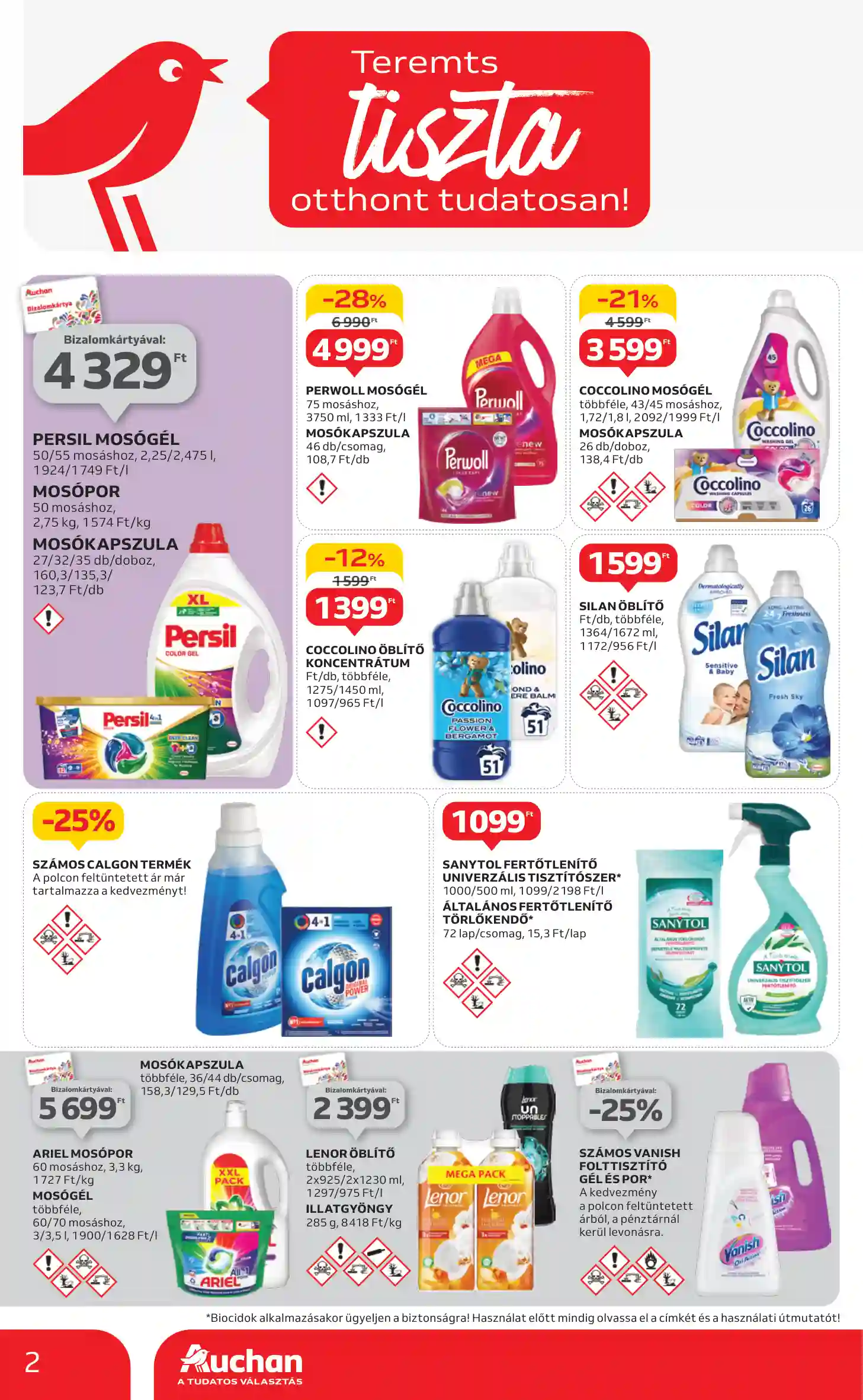 Auchan akciós újság 10. hét (2 oldal)