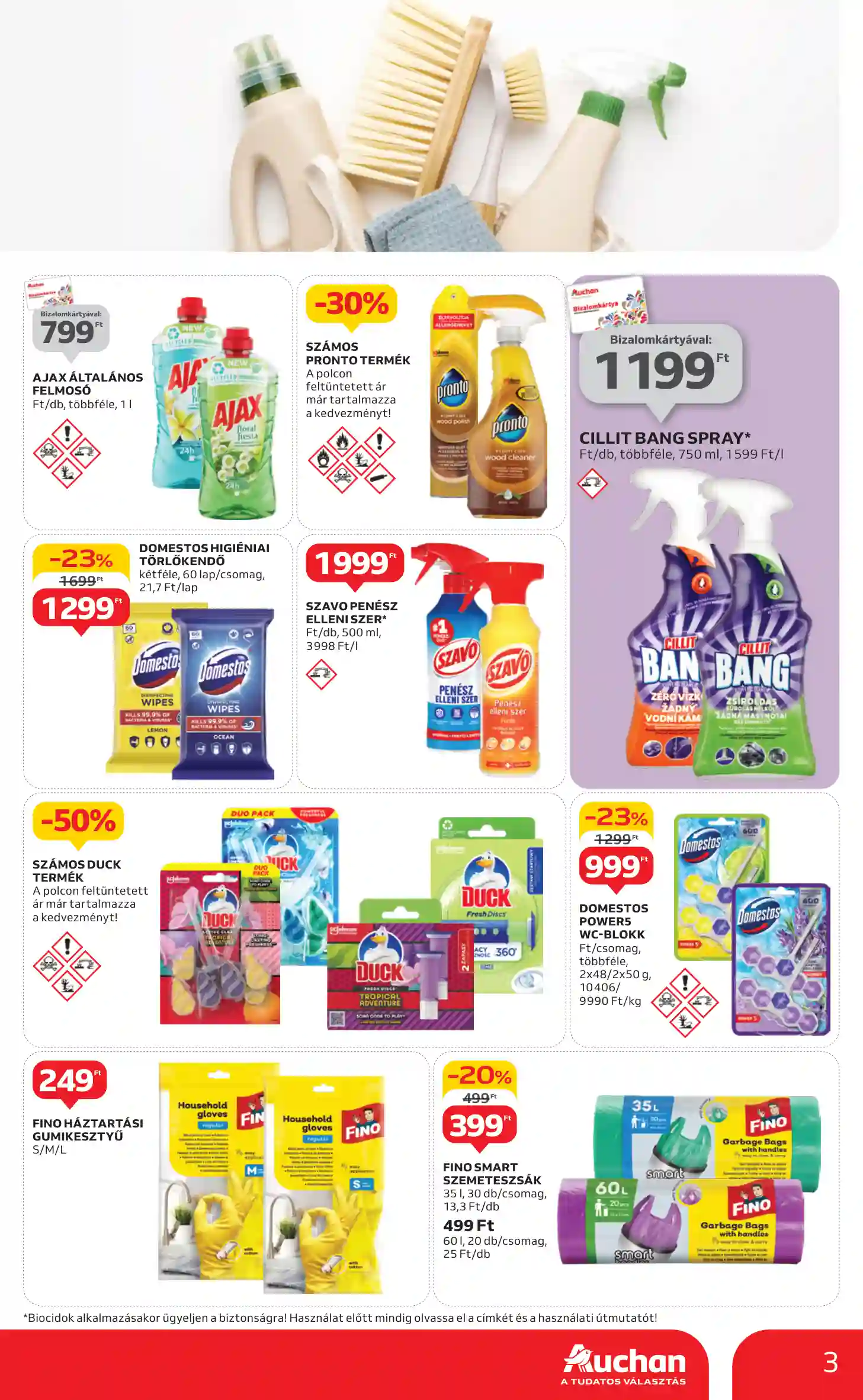 Auchan akciós újság 10. hét (13 oldal)