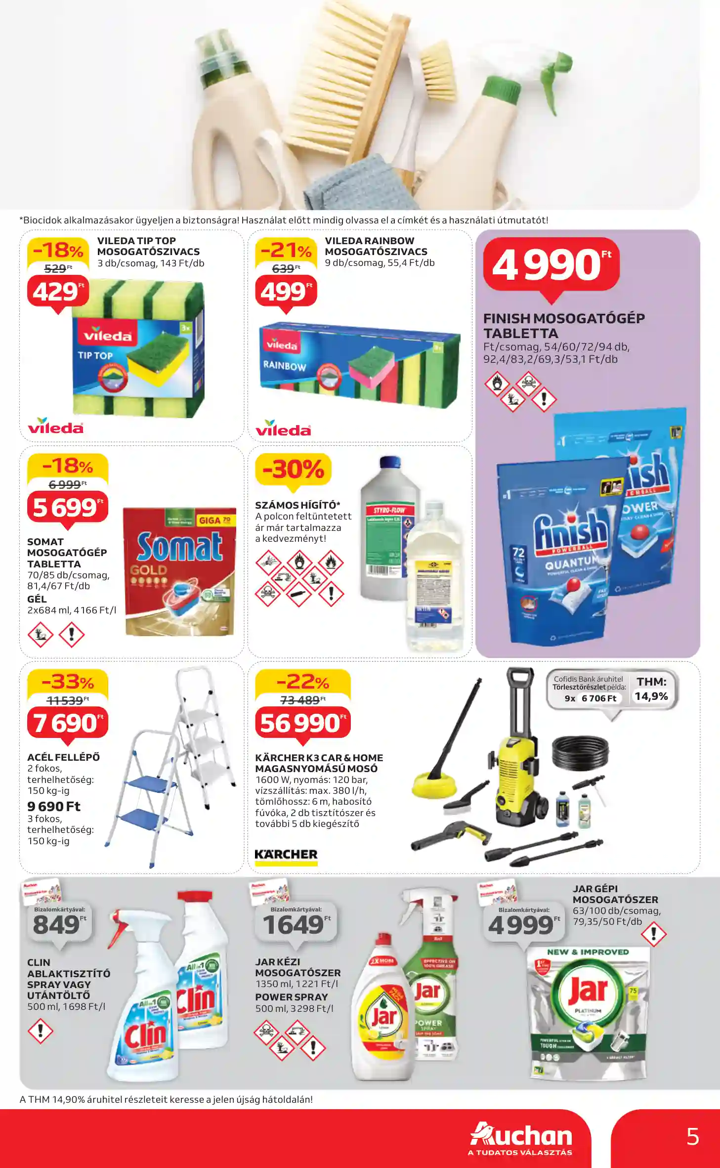 Auchan akciós újság 10. hét (21 oldal)