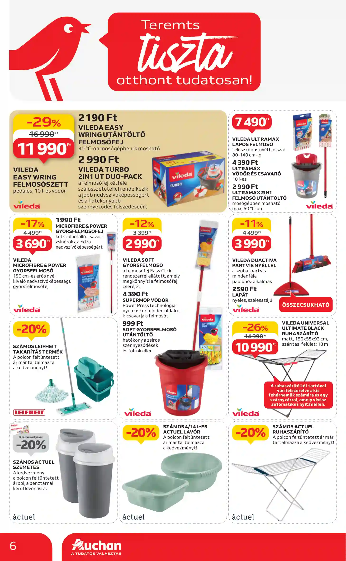 Auchan akciós újság 10. hét (22 oldal)
