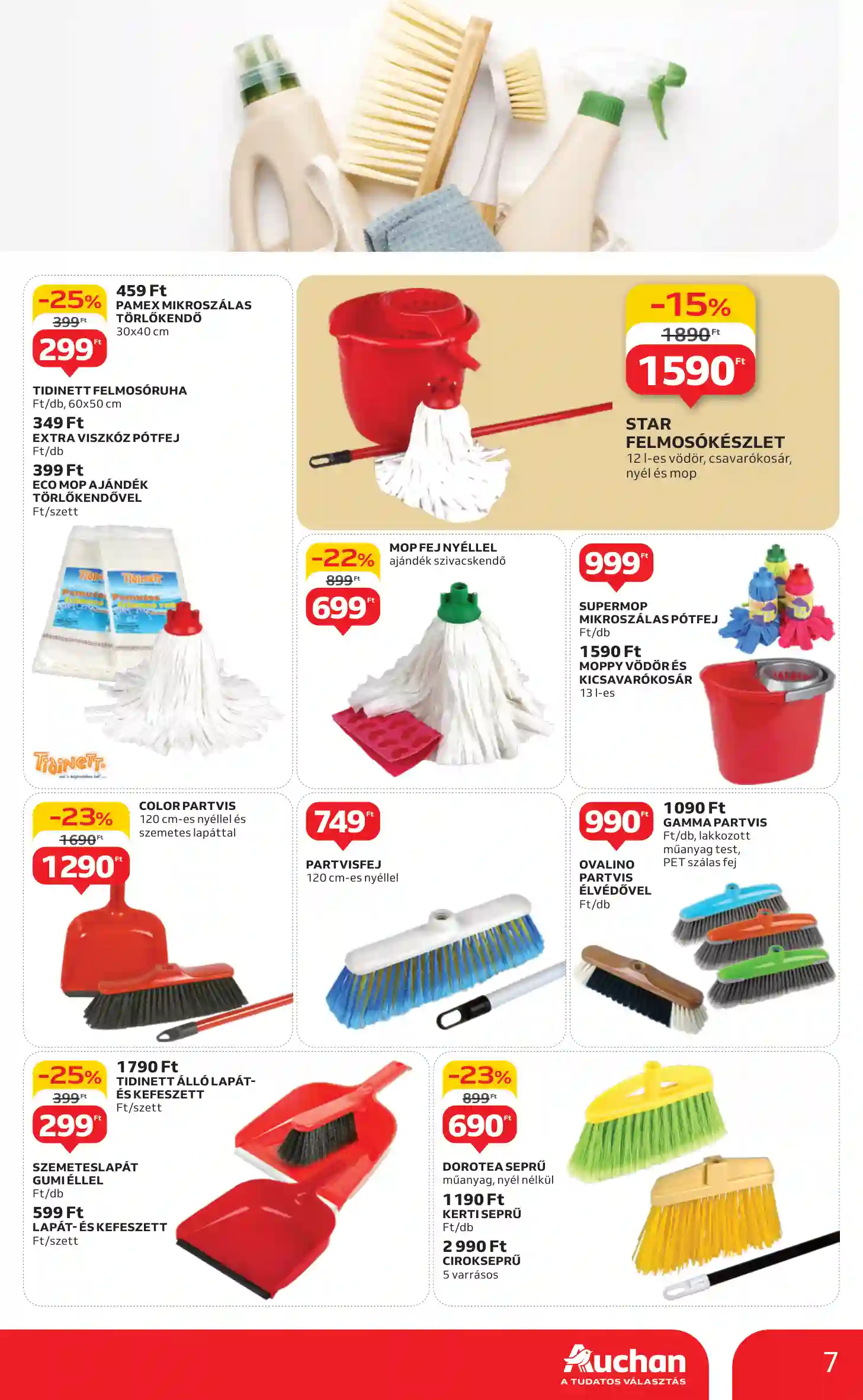 Auchan akciós újság 10. hét (23 oldal)