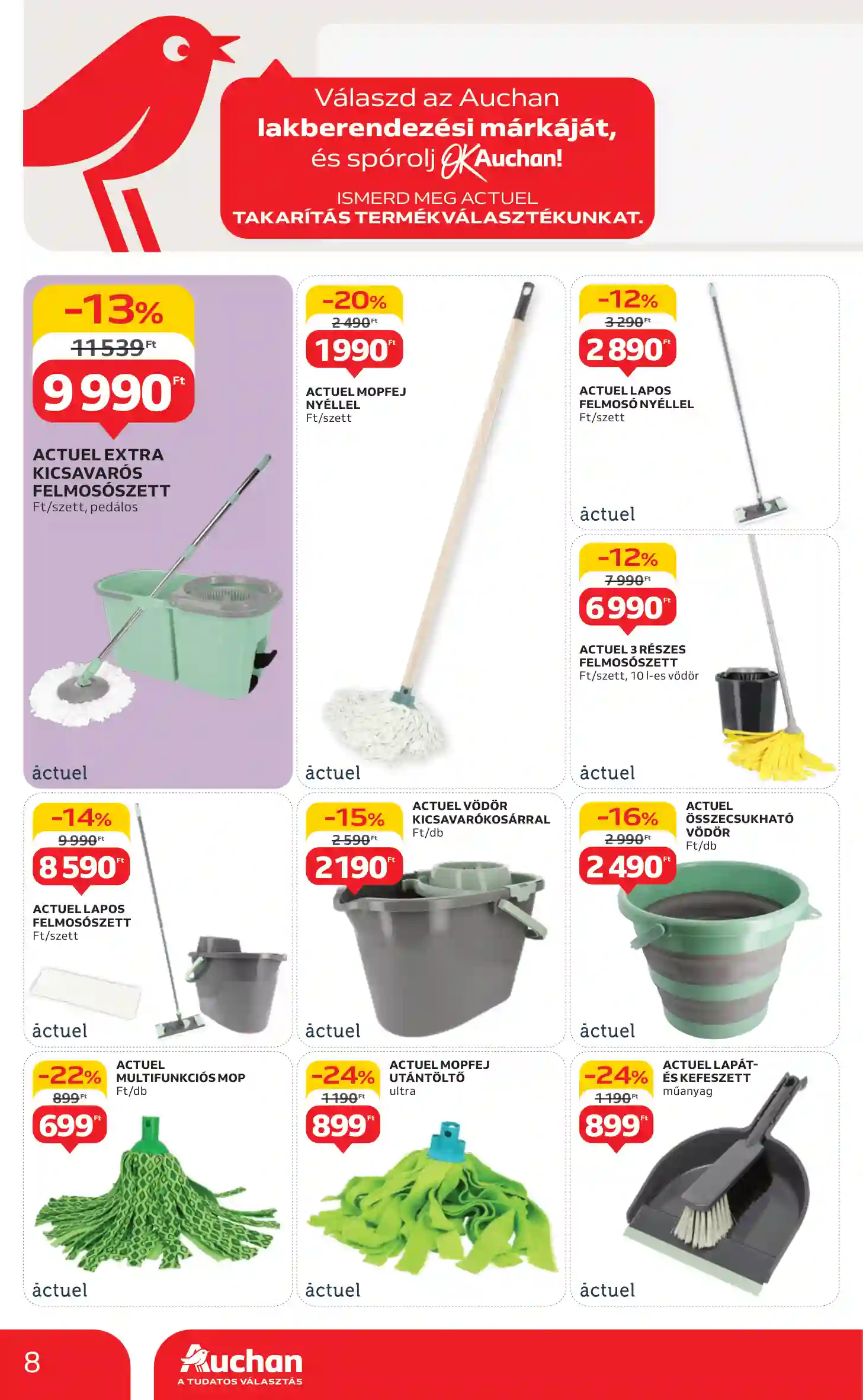 Auchan akciós újság 10. hét (24 oldal)