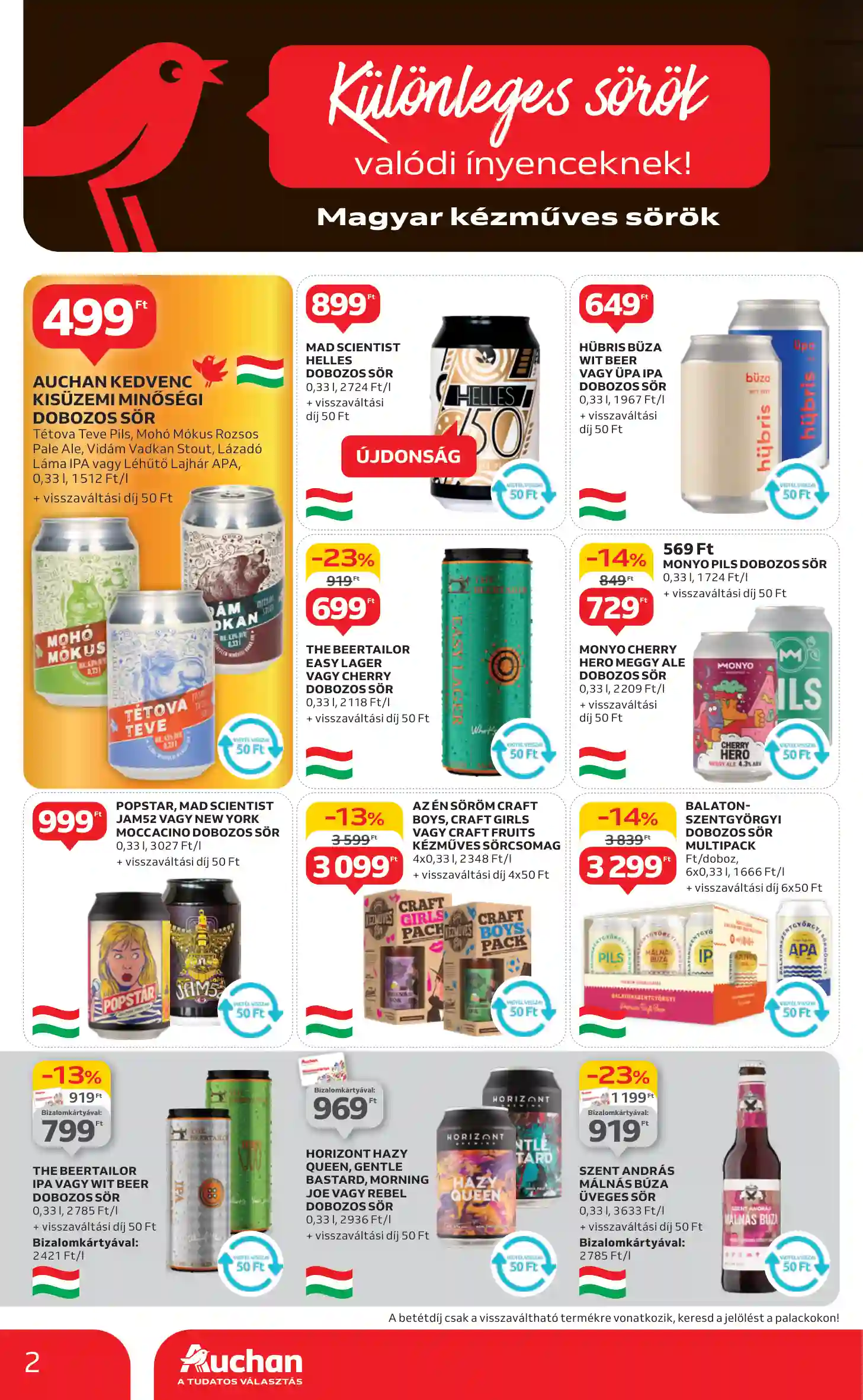 Auchan akciós újság 10. hét (2 oldal)