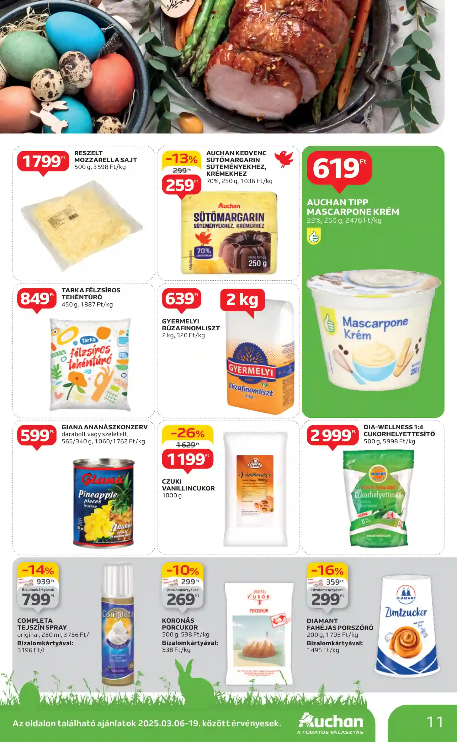 Auchan akciós újság 10. hét (3 oldal)